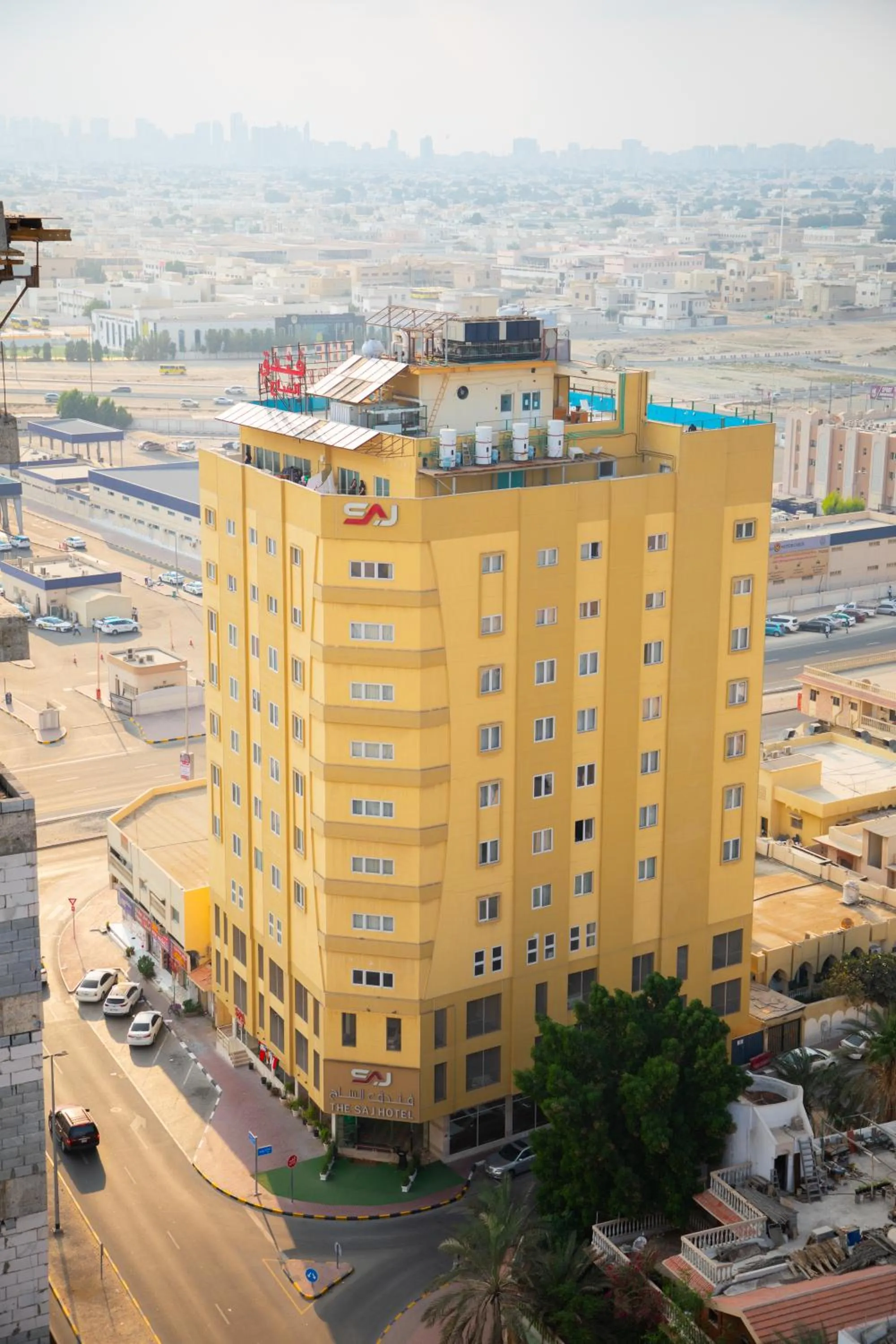 Property building in The Saj Hotel