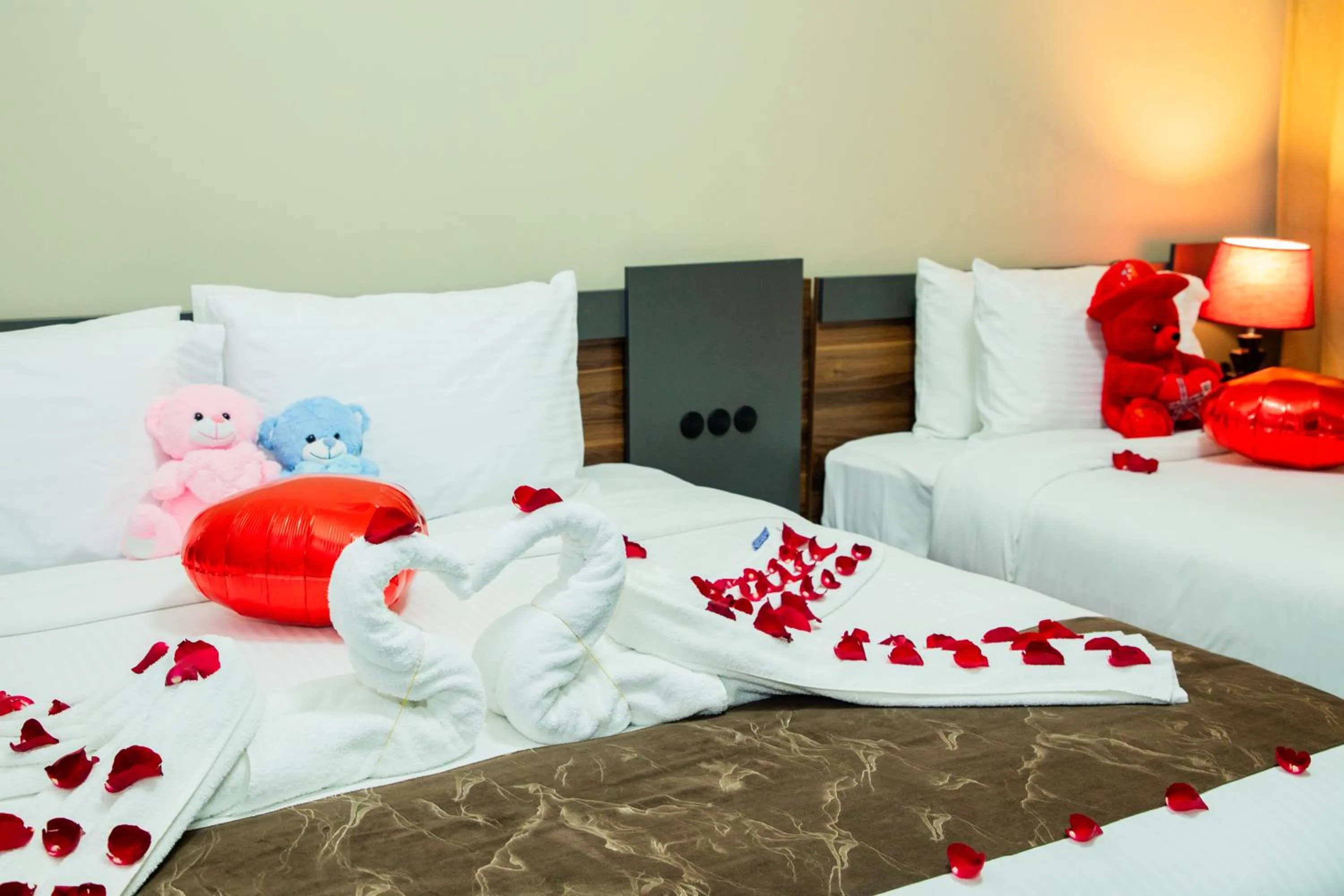 Decorative detail, Bed in The Saj Hotel