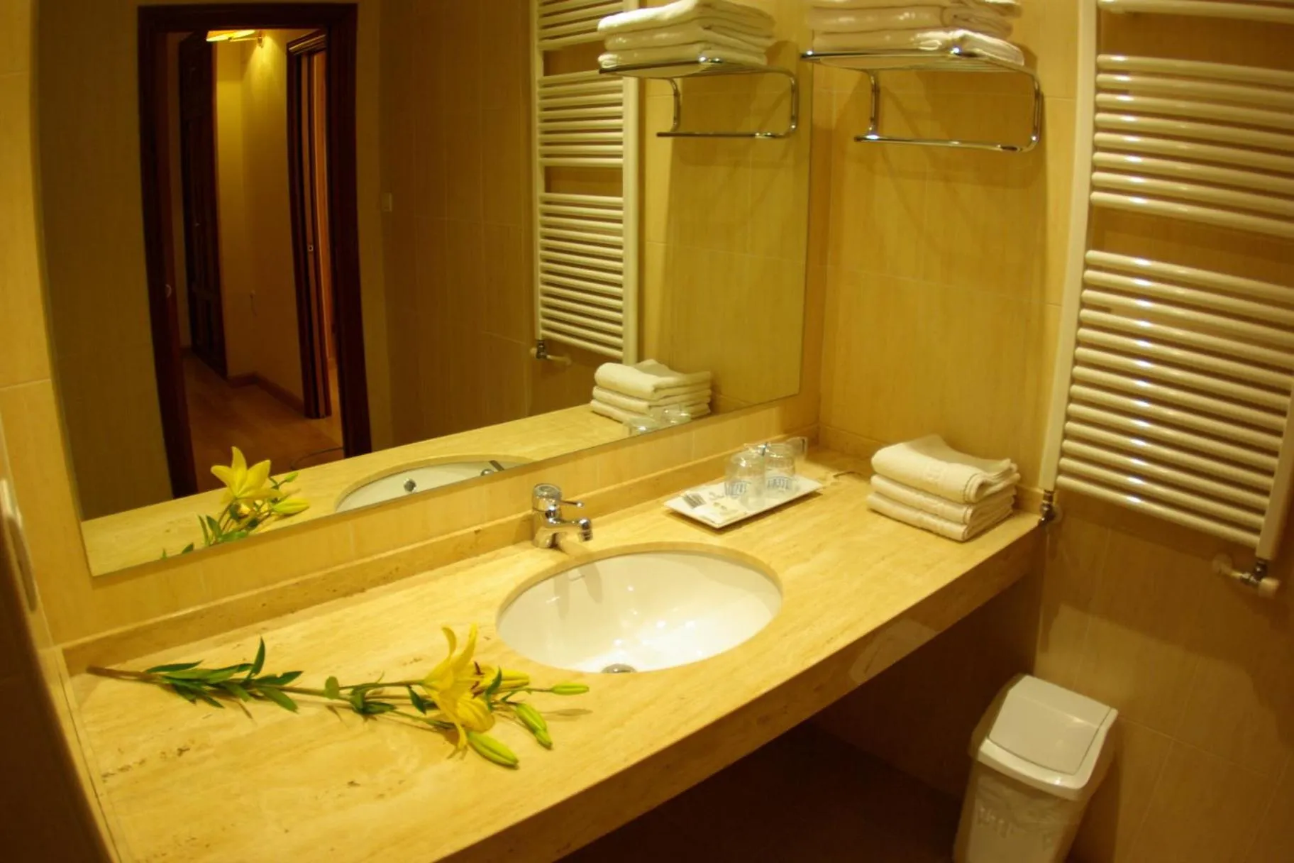 Bathroom in Hotel y Apartamentos Arias
