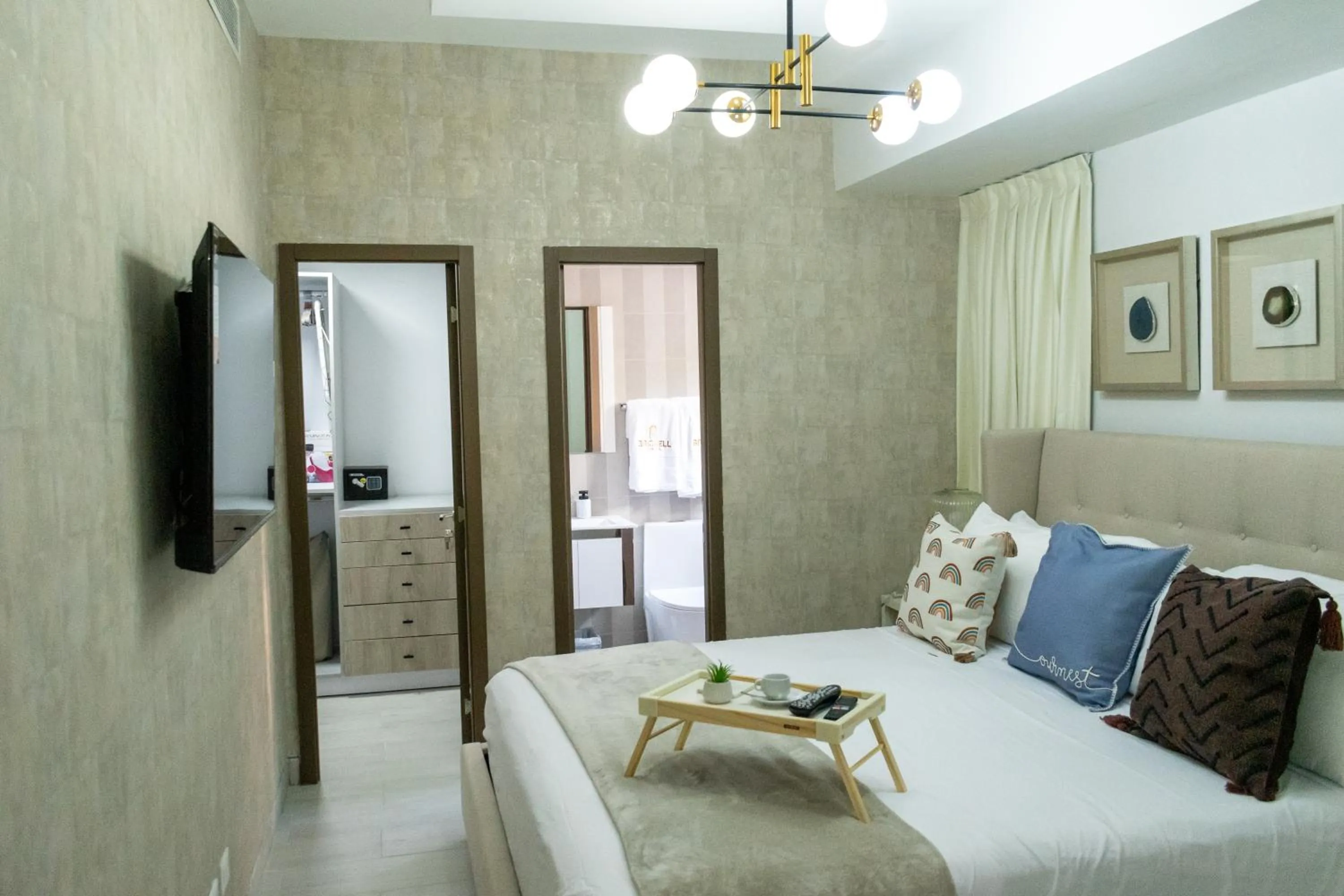 Bedroom in Brickell Apart Hotel