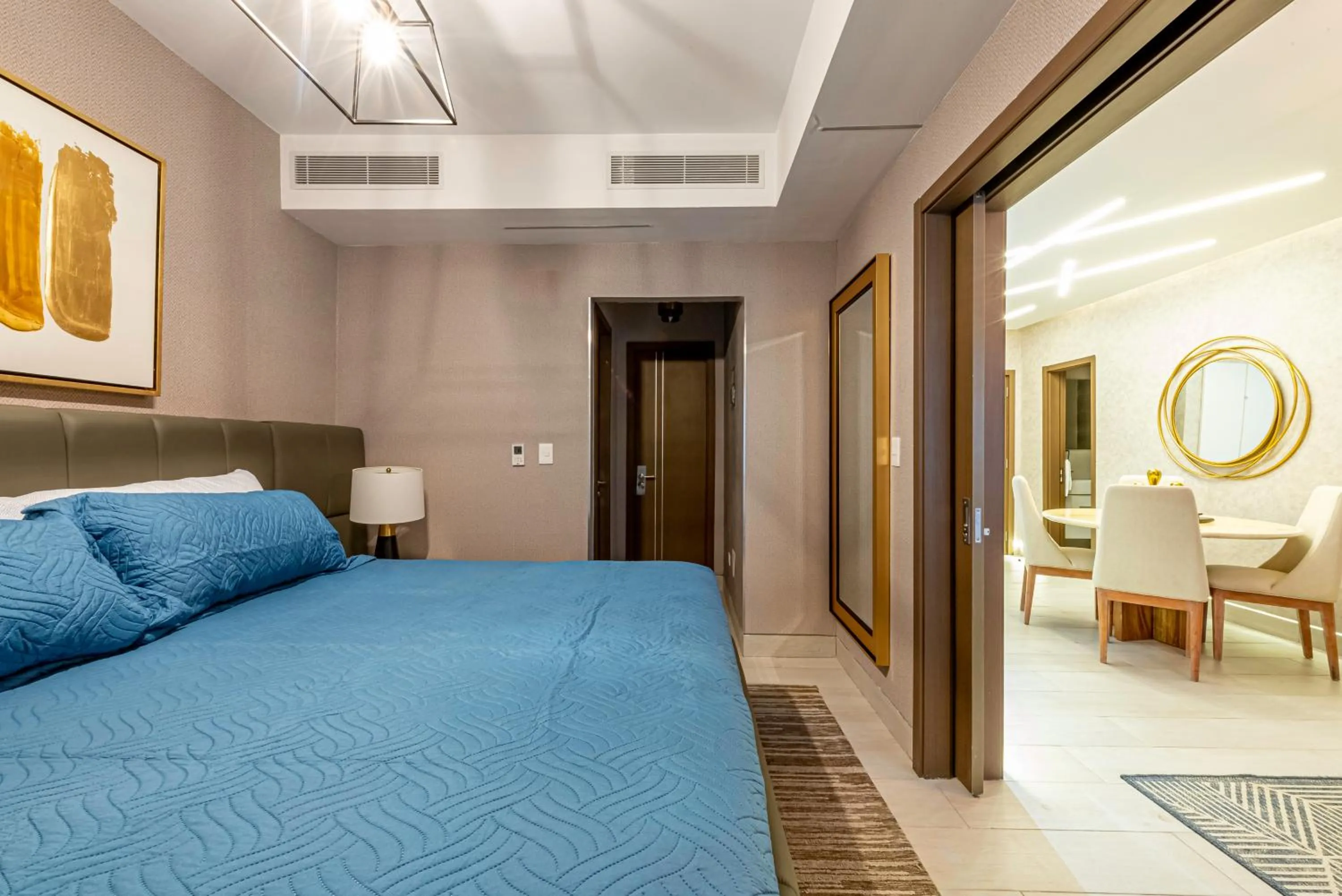 Bed in Brickell Apart Hotel