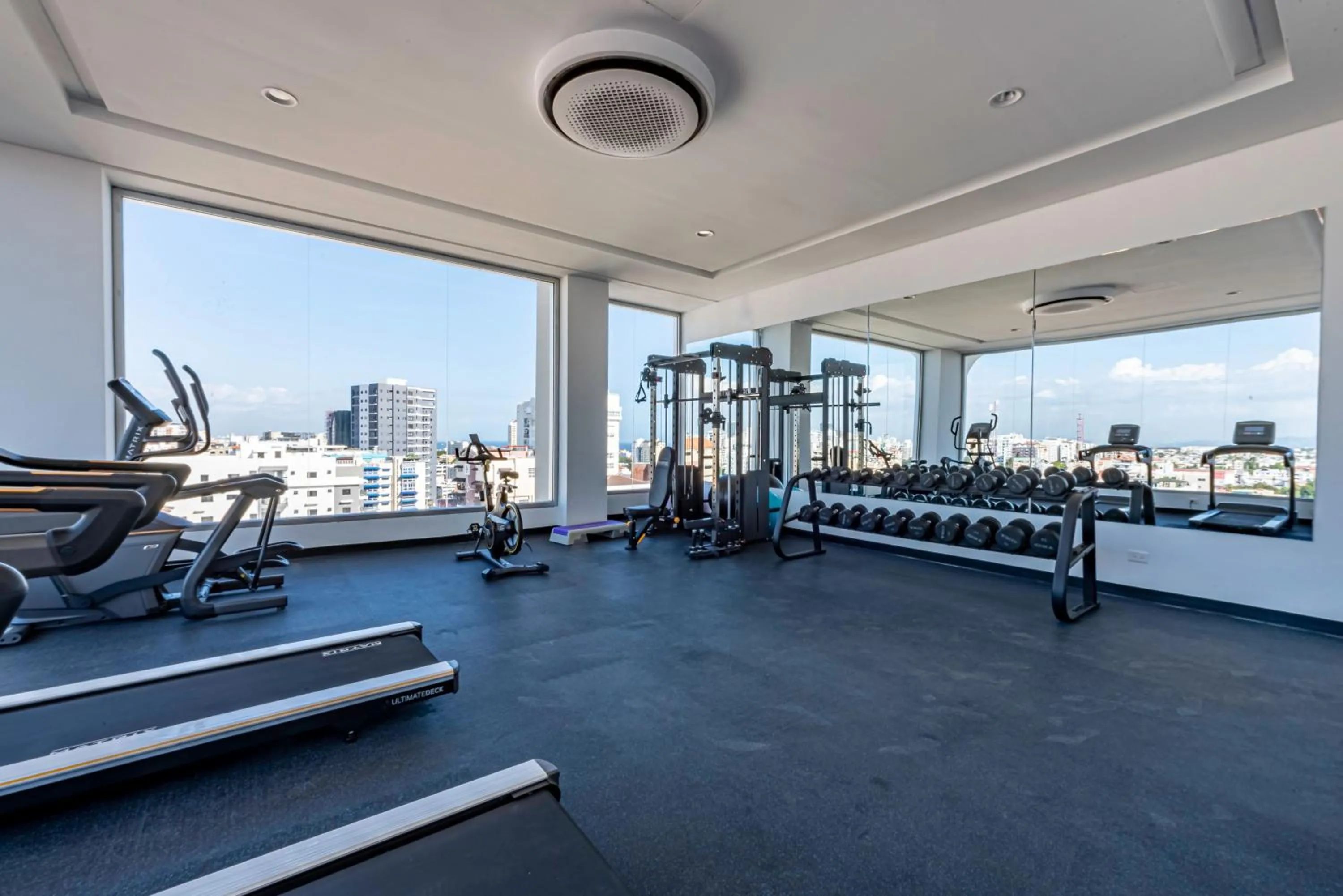 Fitness centre/facilities in Brickell Apart Hotel