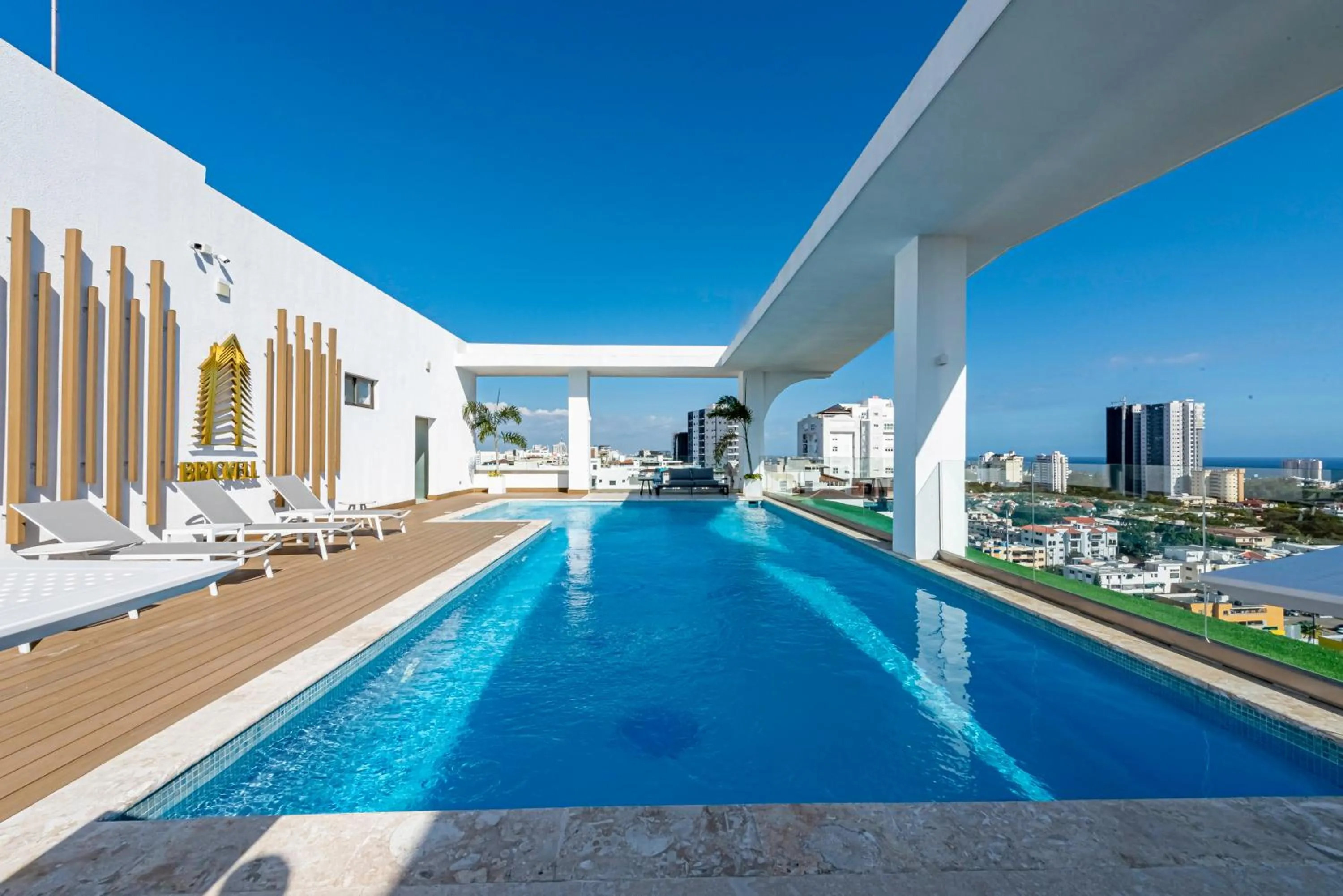 City view in Brickell Apart Hotel