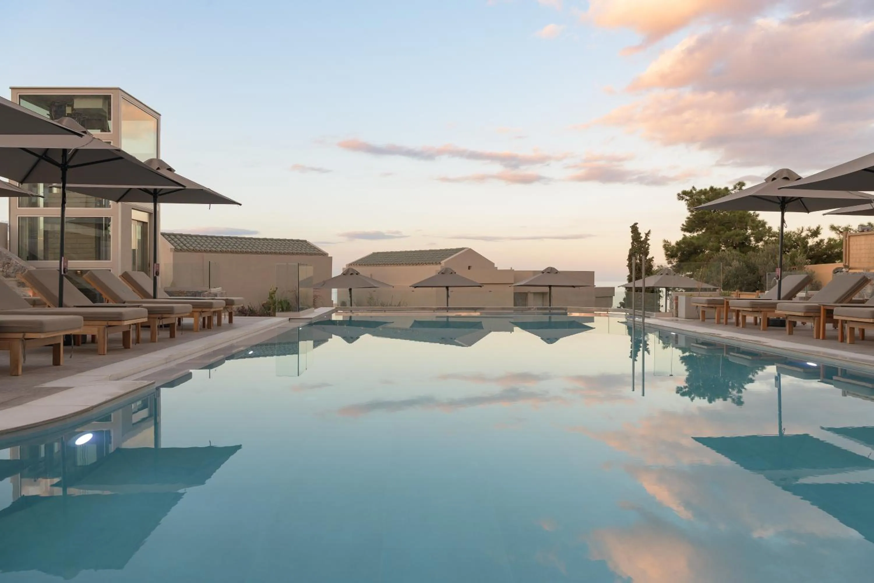 Swimming pool in Galaxy Suites Boutique Resort