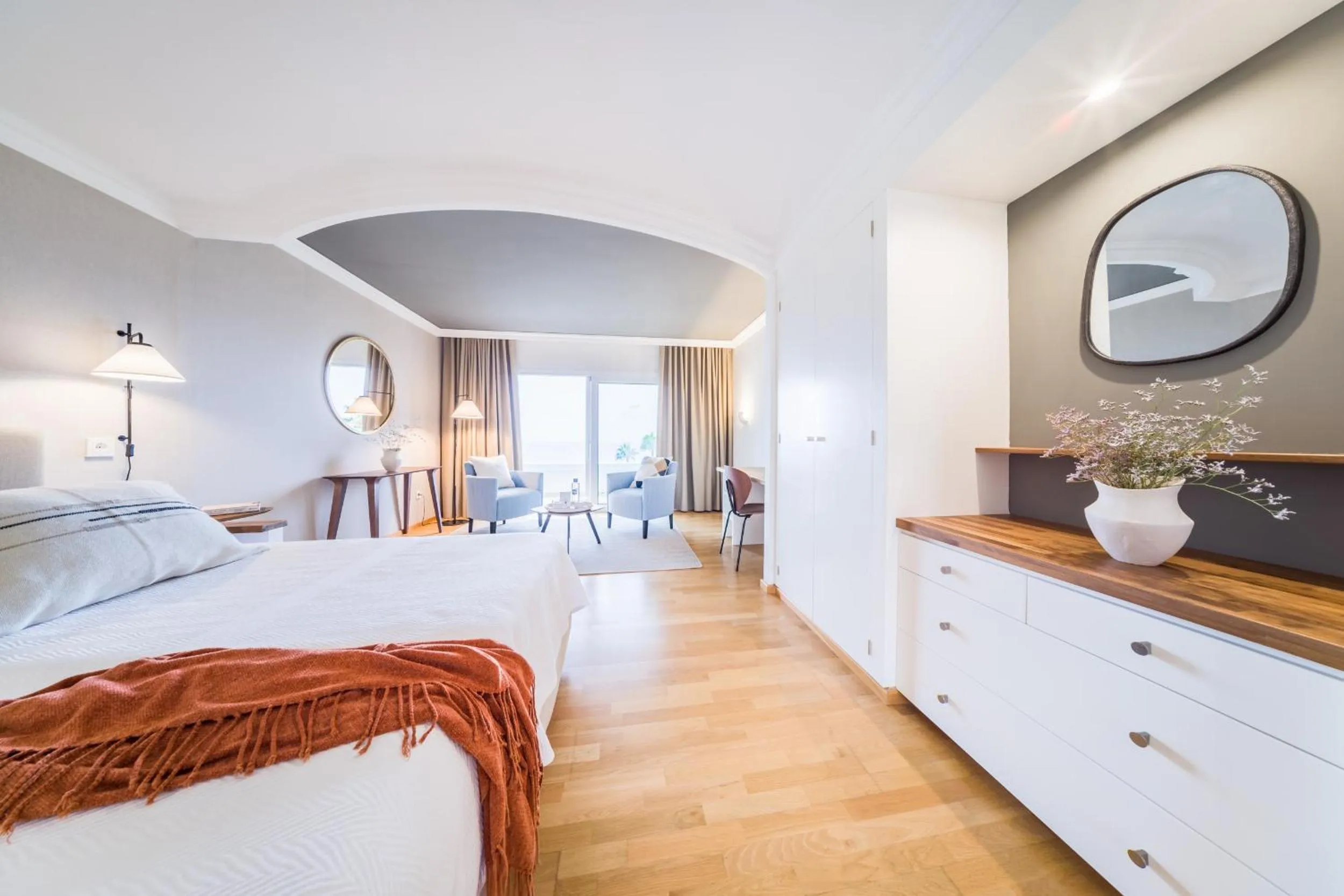 Photo of the whole room, Bed in OCEANO Health Spa Hotel