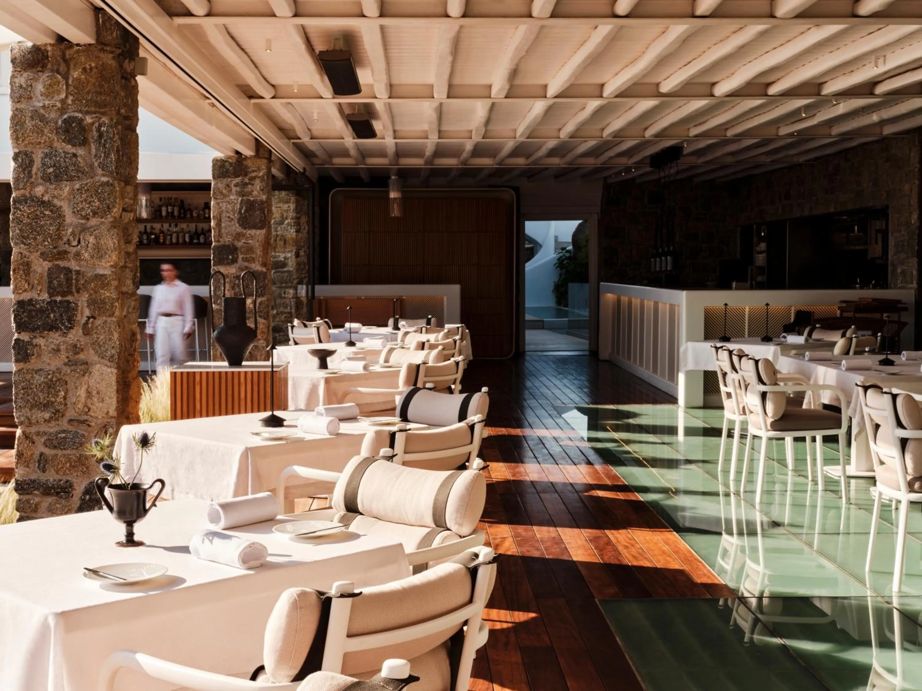 Restaurant/places to eat in Bill&Coo Mykonos-The Leading Hotels of the World