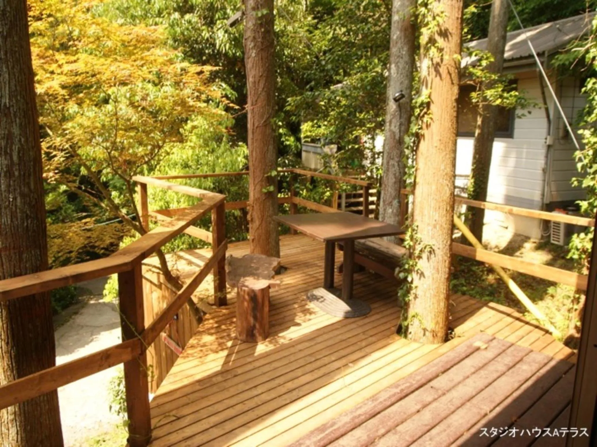 Natural landscape in Nakadaki Art Village