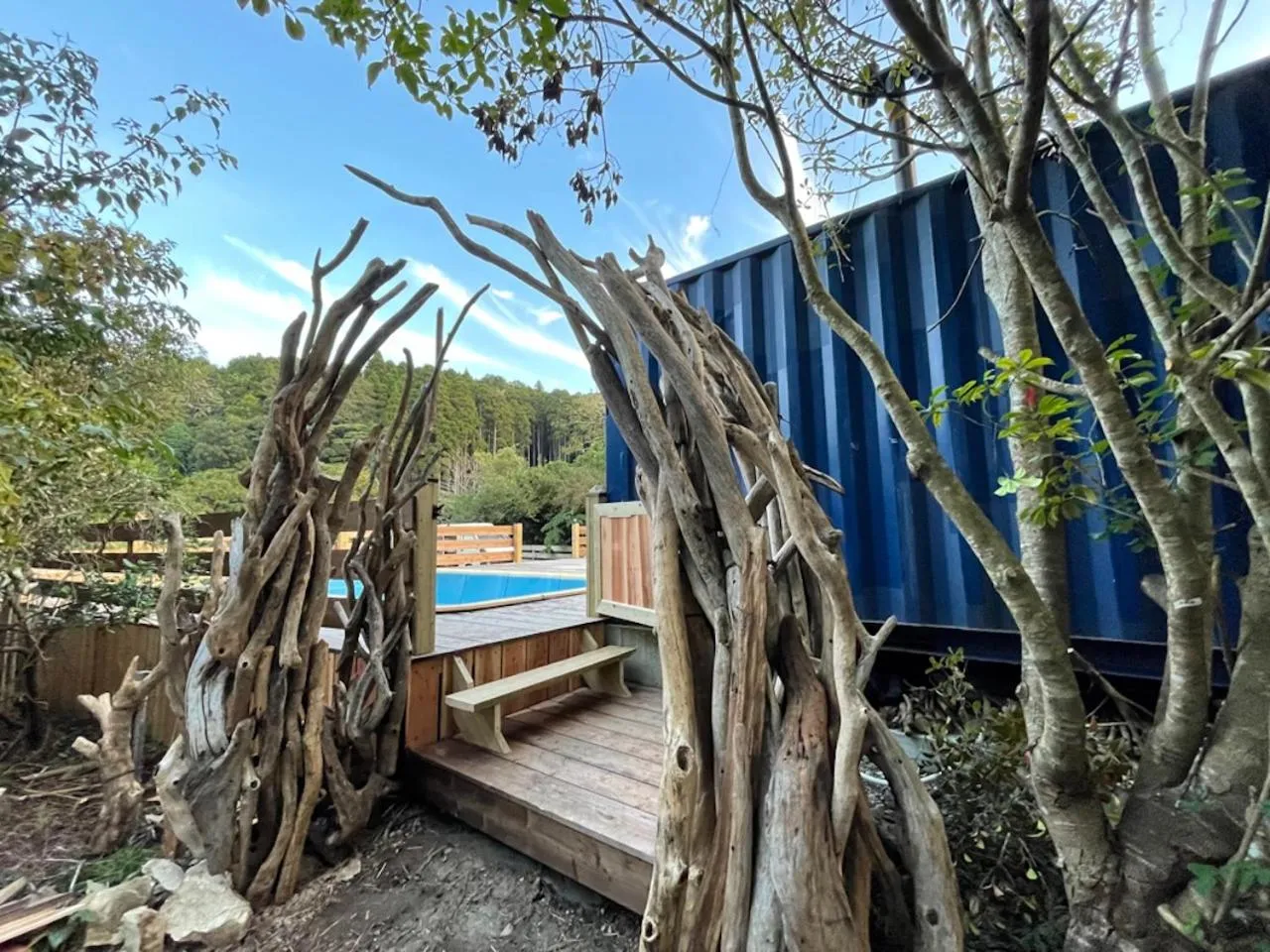 Garden in Nakadaki Art Village