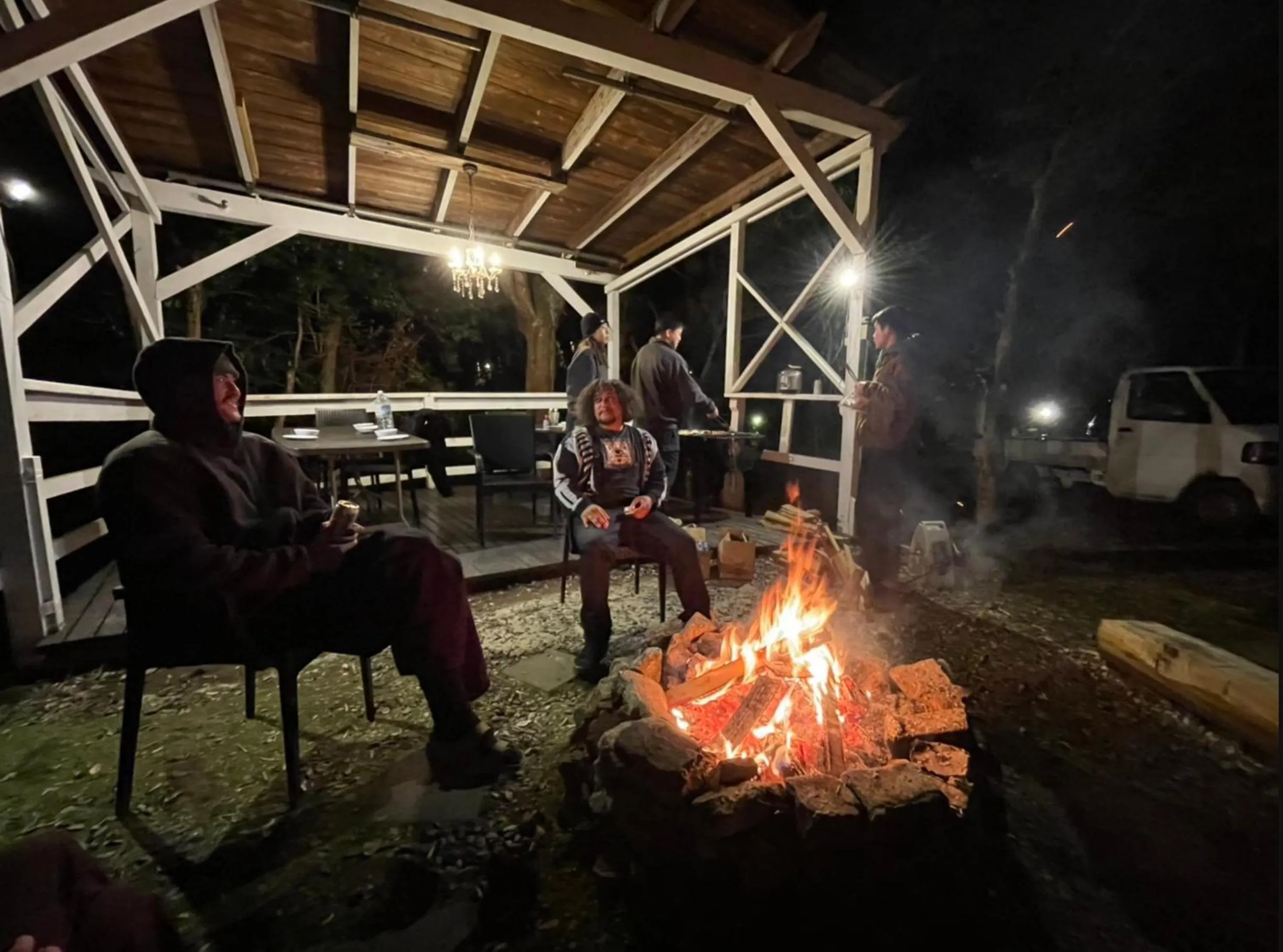 Night in Nakadaki Art Village