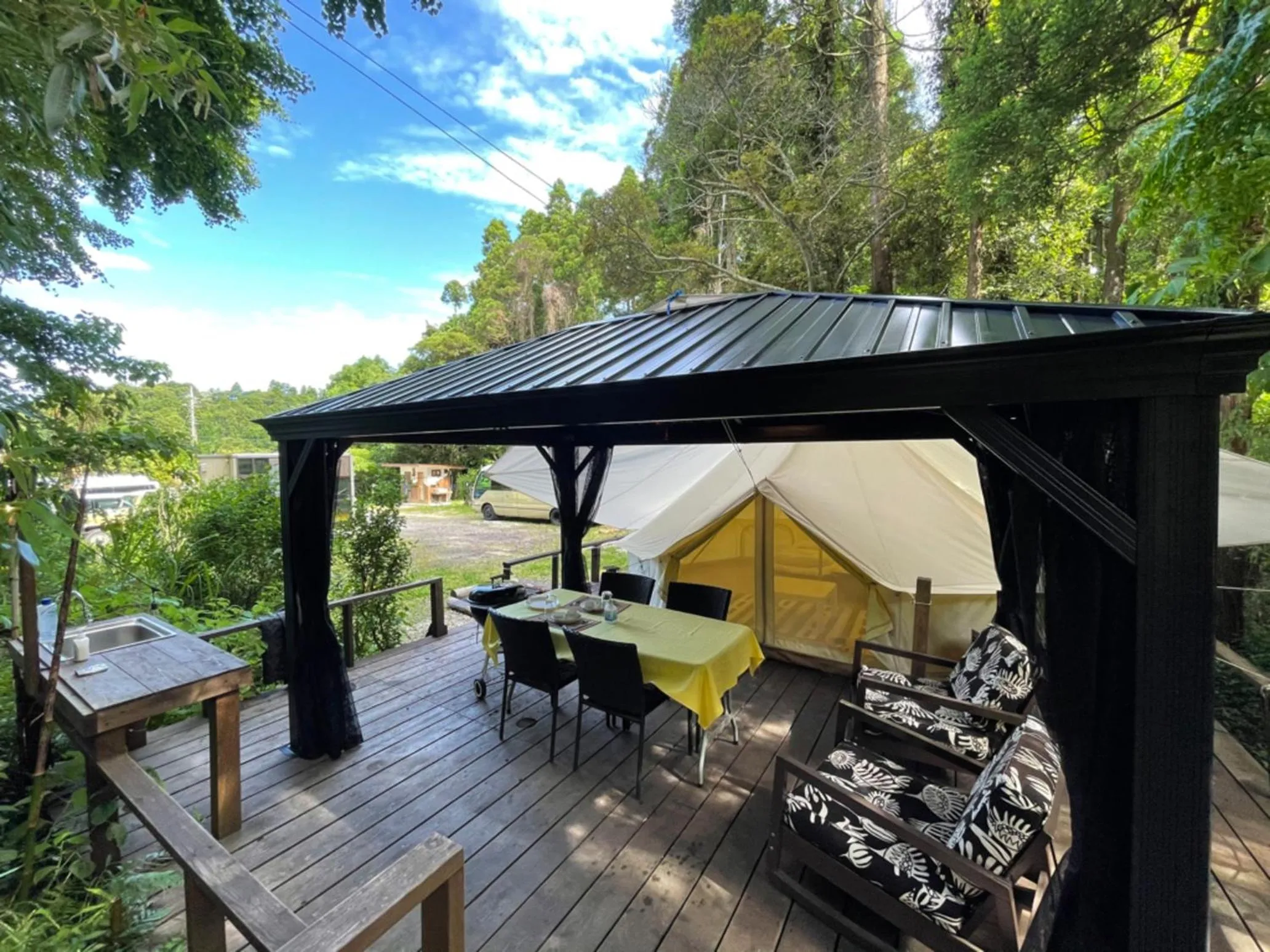 Property building in Nakadaki Art Village