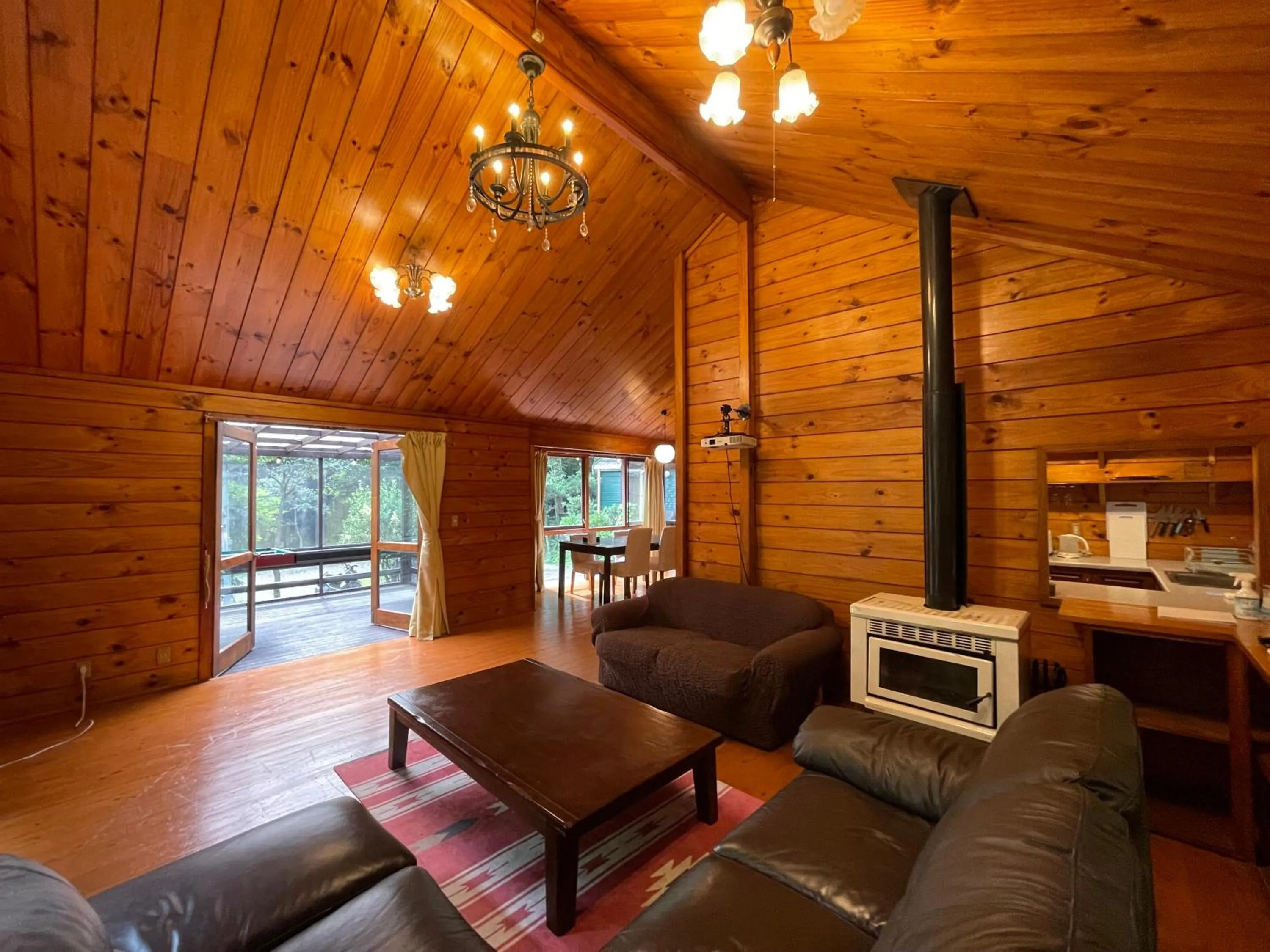 Living room in Nakadaki Art Village