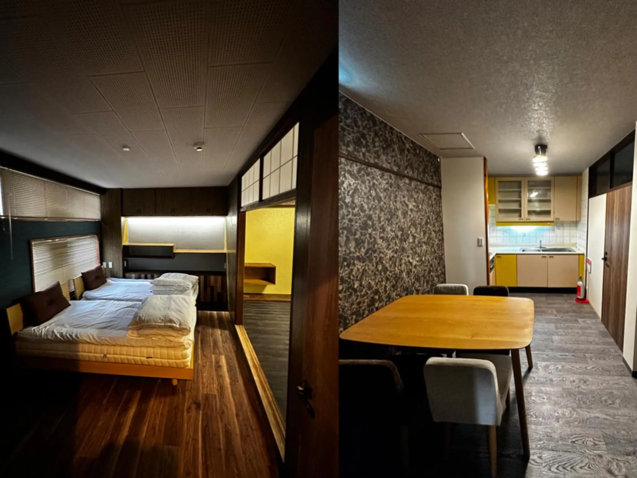 Bed in Artist Village Apartments Kochi