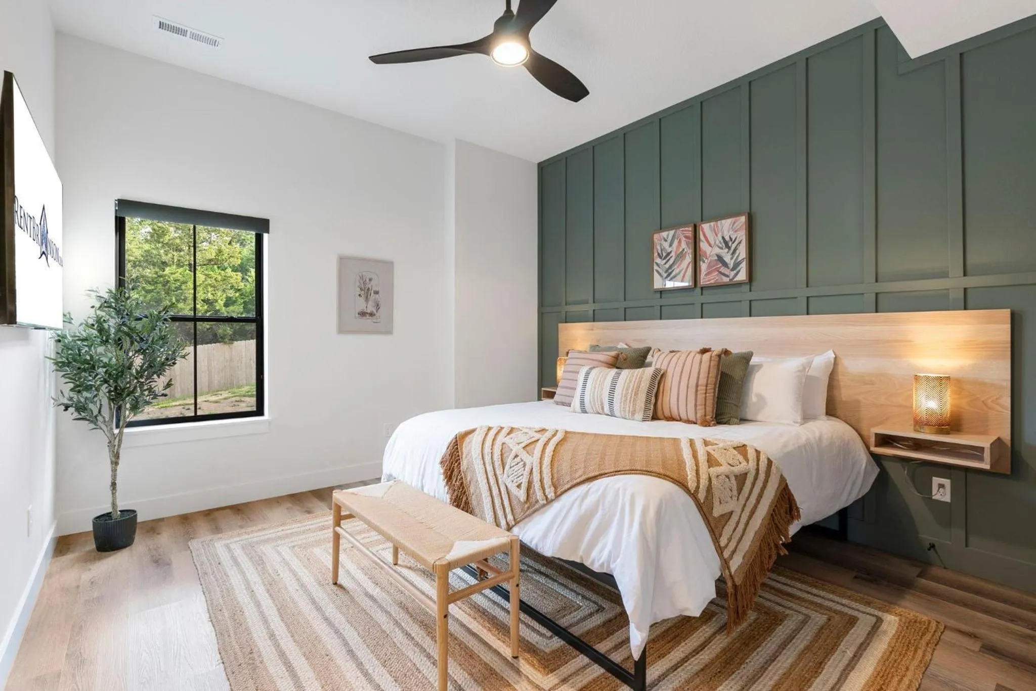 Bed in Keystone Lodge