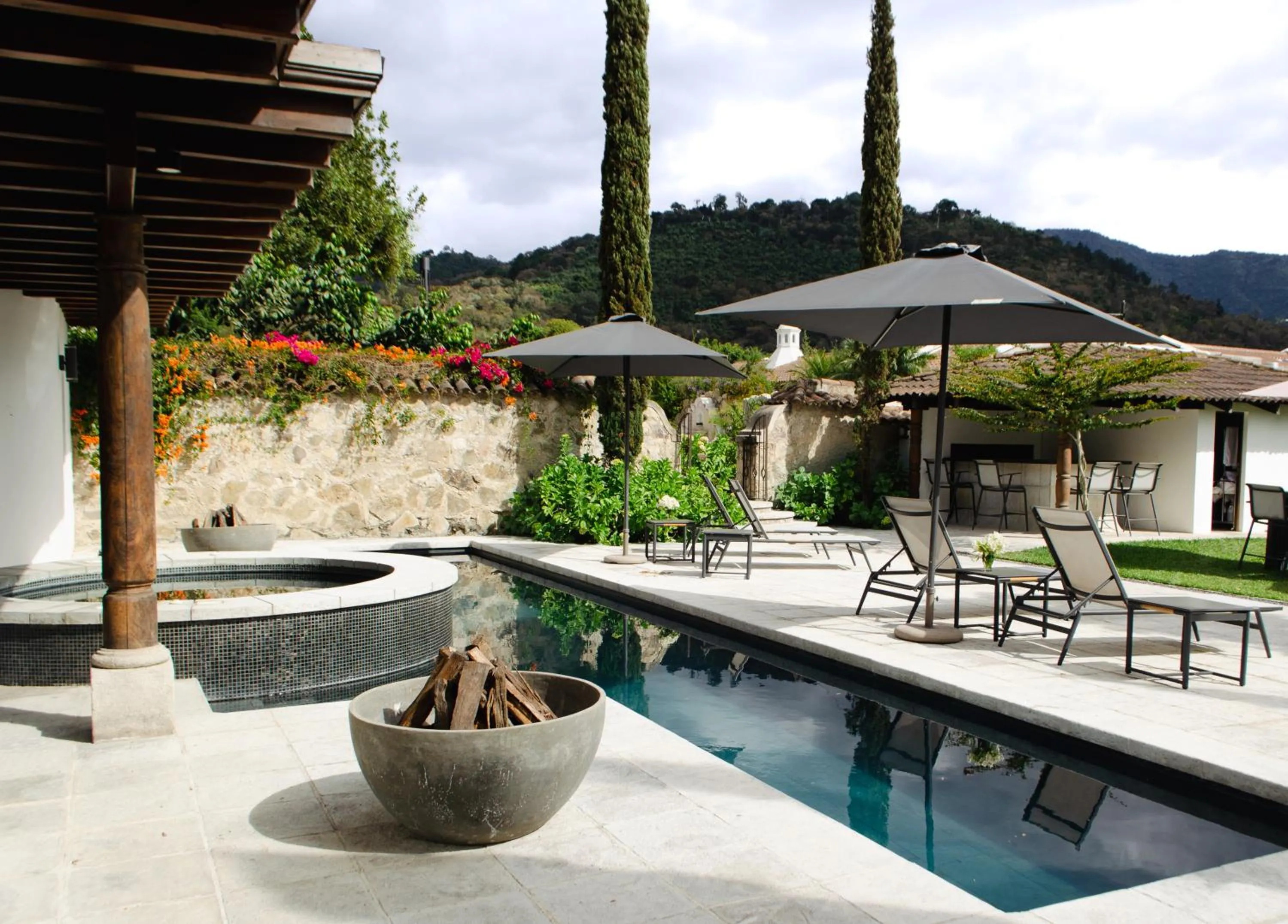 Swimming pool in Villa Las Mil Flores