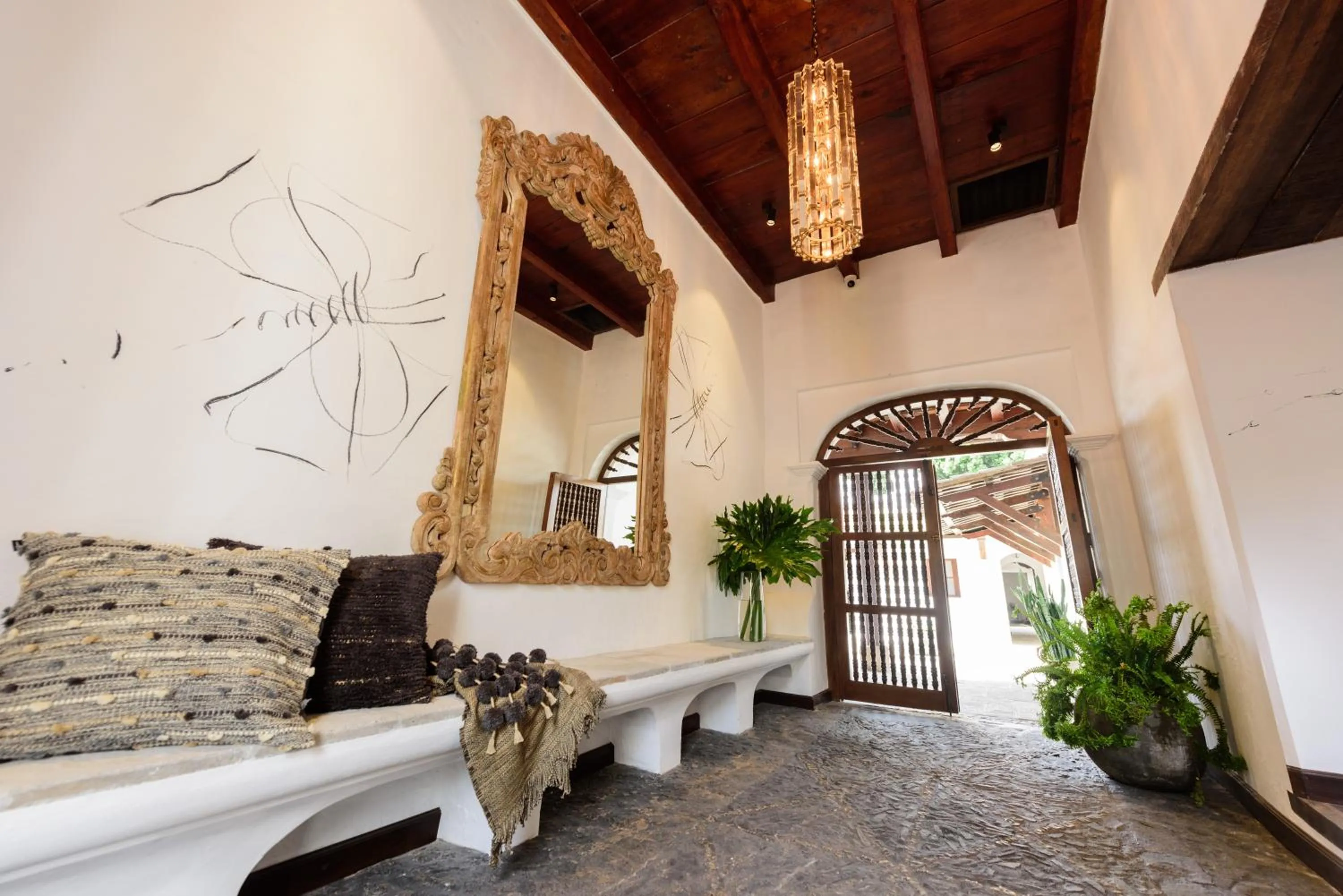 Facade/entrance in Villa Las Mil Flores