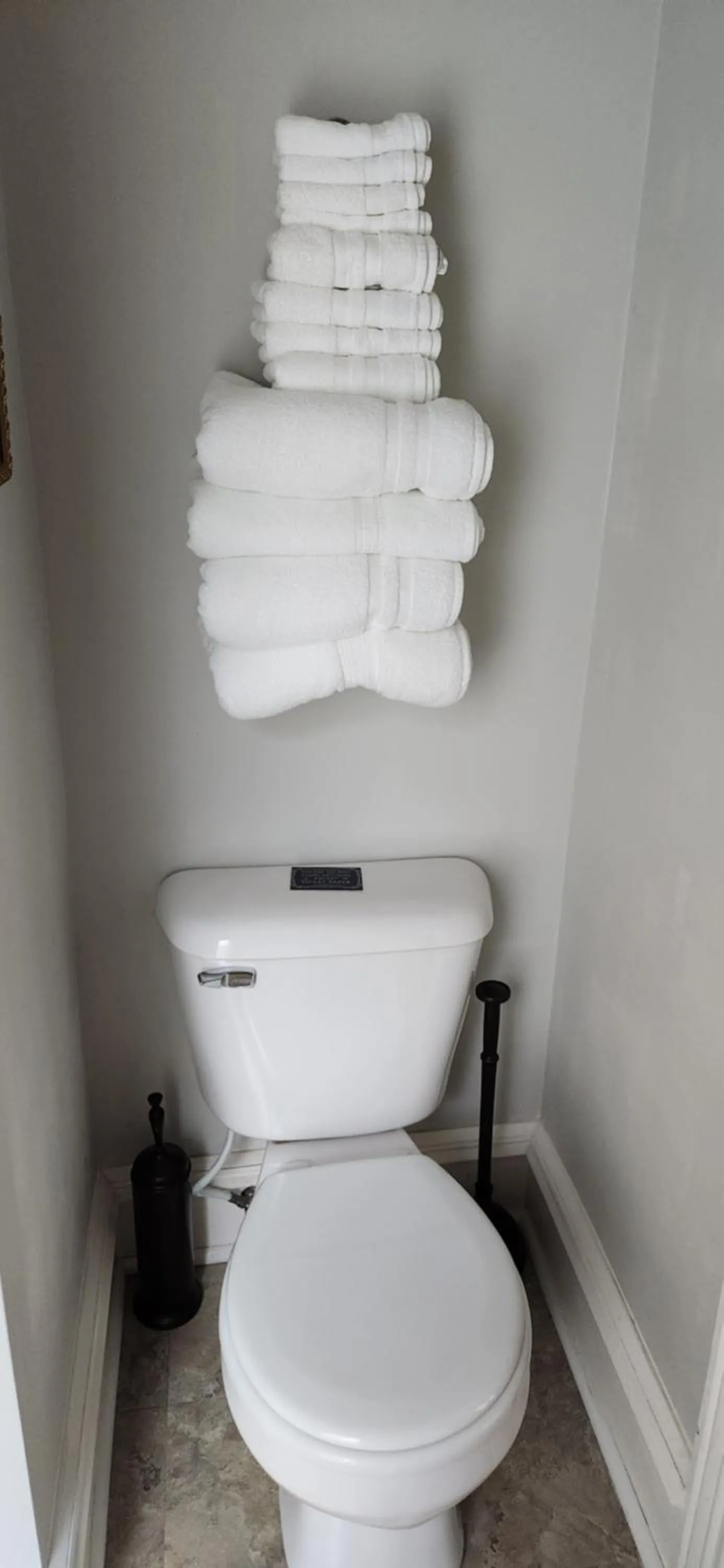 Toilet in Oaklawn Inn