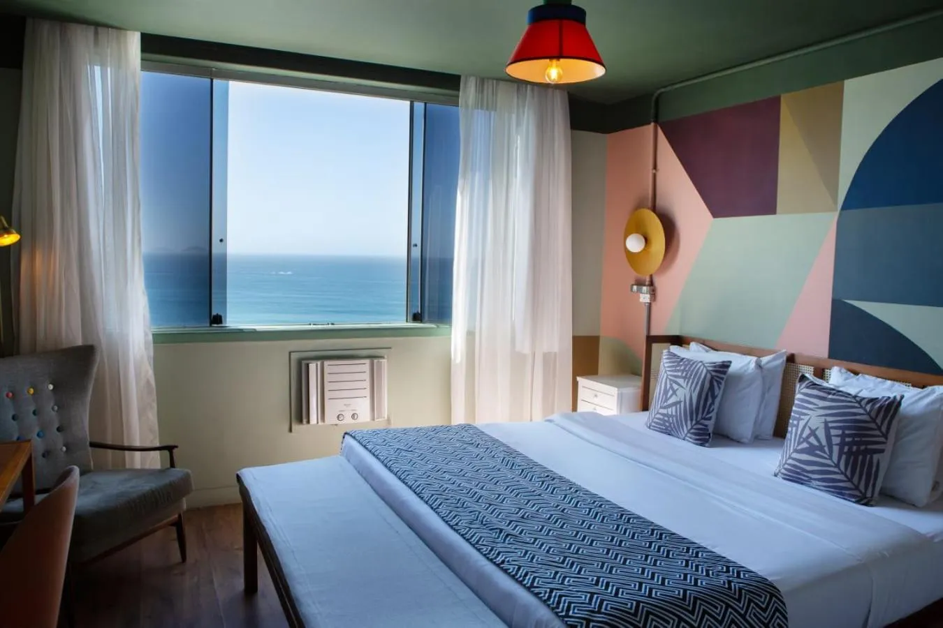 Sea view, Bed in Socialtel Copacabana