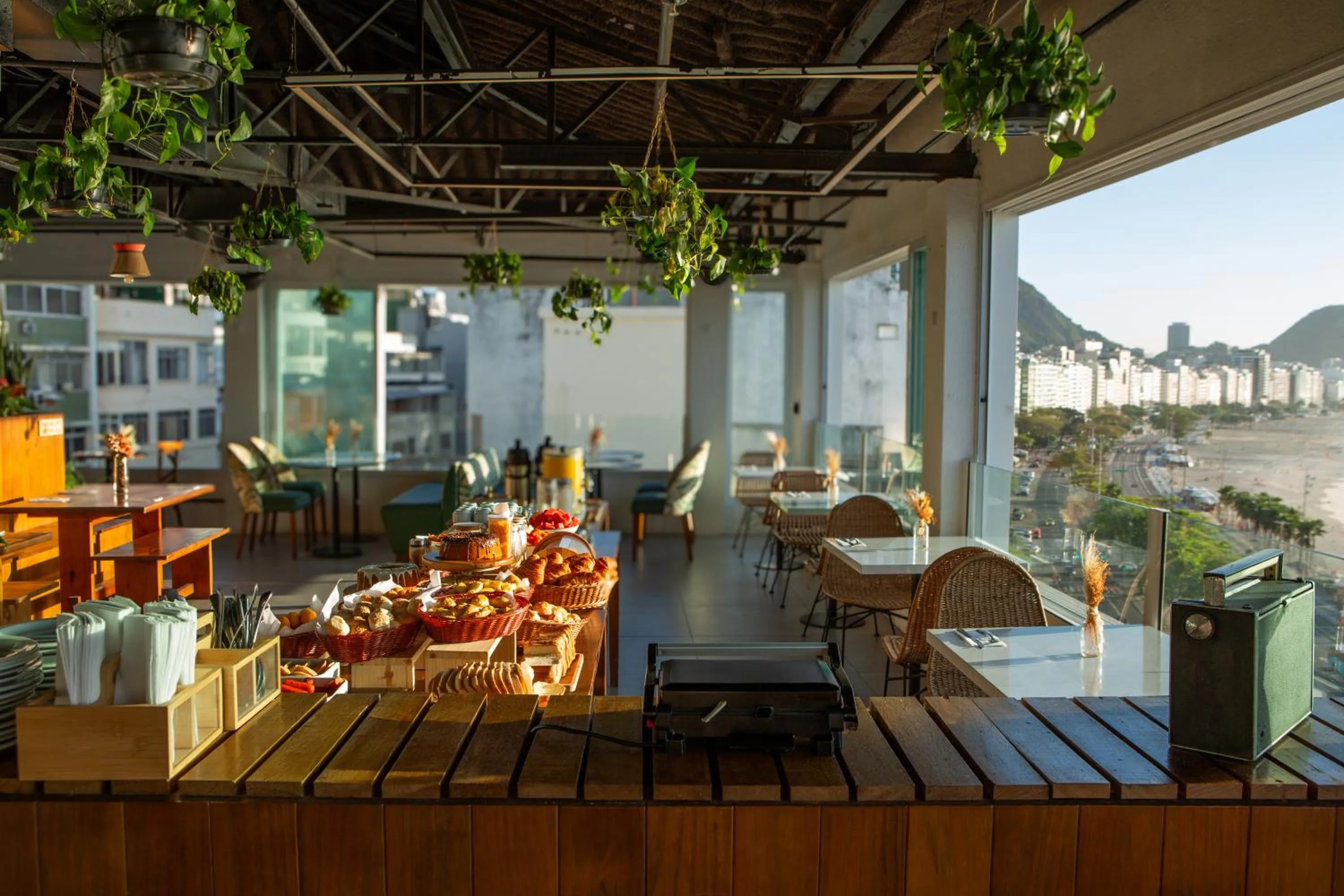 Breakfast in Socialtel Copacabana