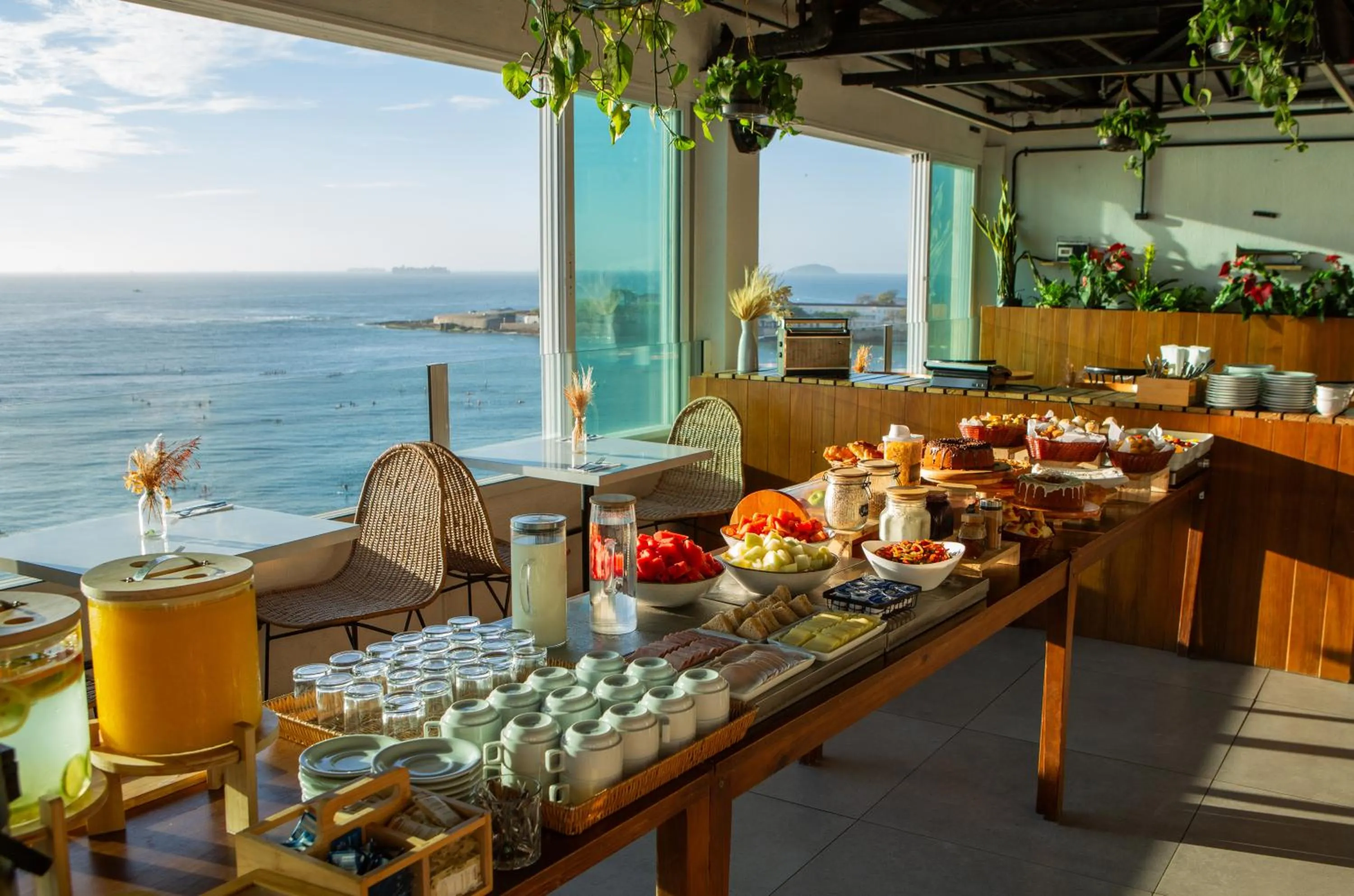 Breakfast in Socialtel Copacabana