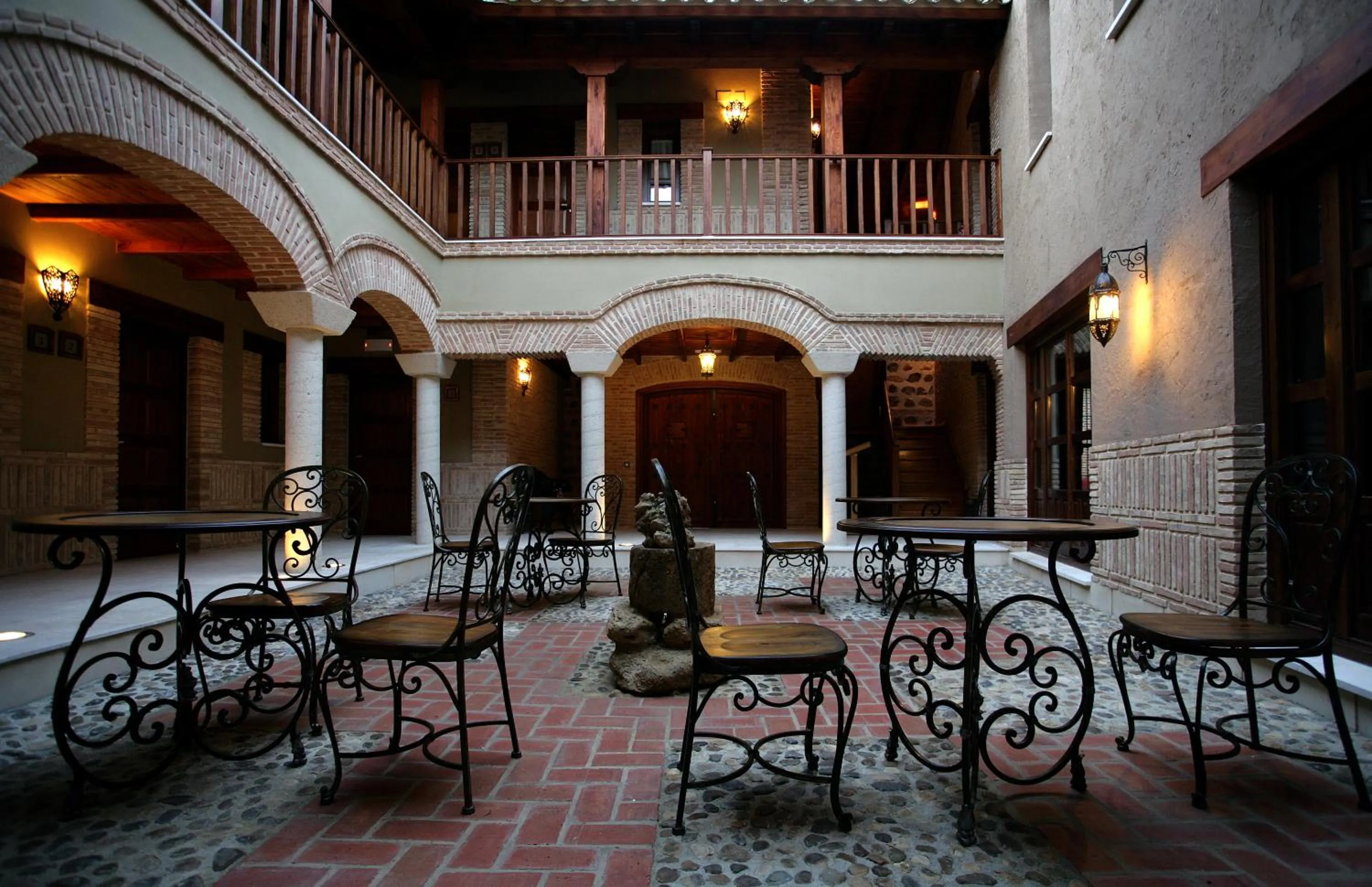Patio in Posada Los Condestables Hotel & Spa