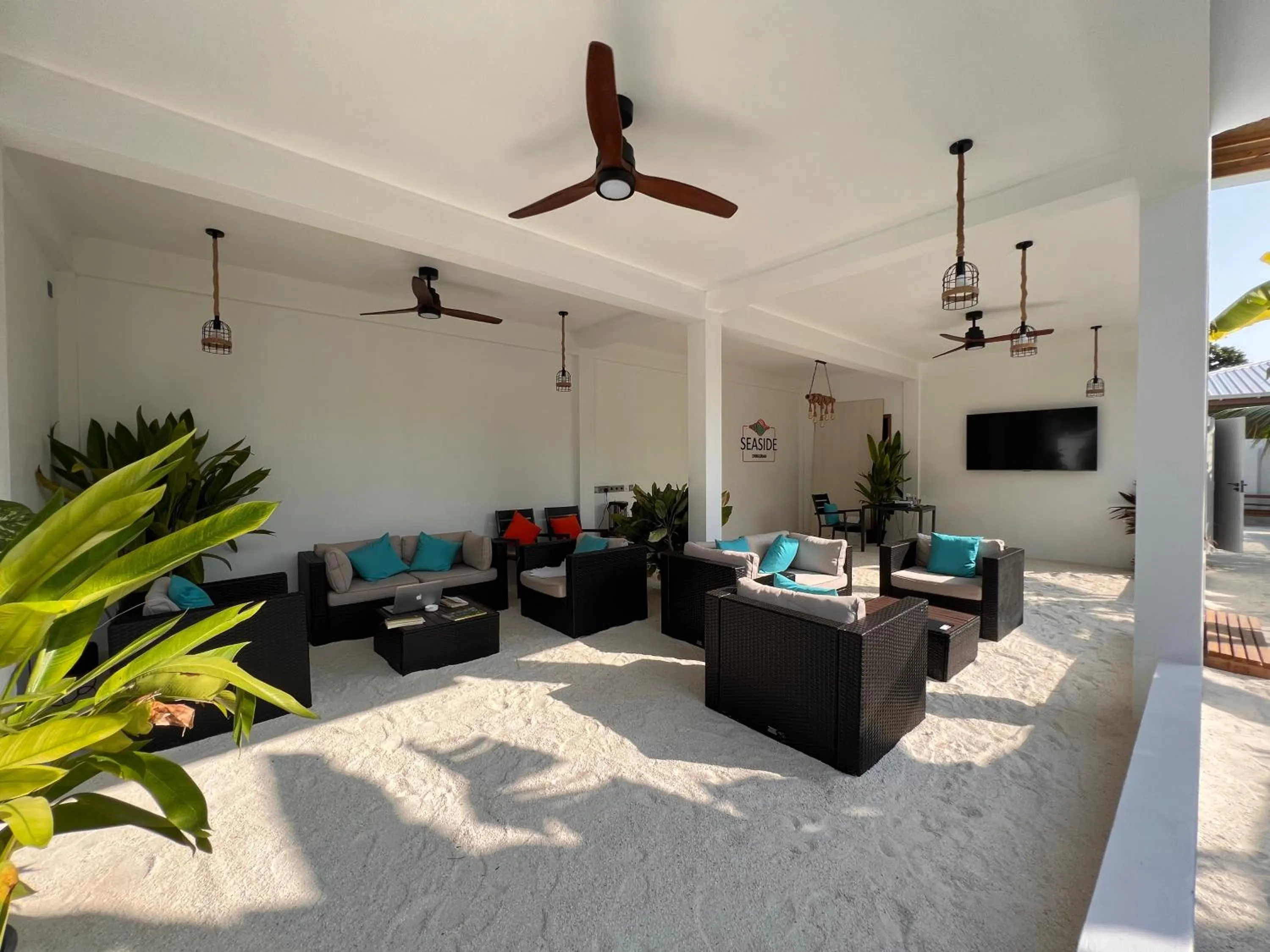 Lobby or reception in Seaside Dhigurah