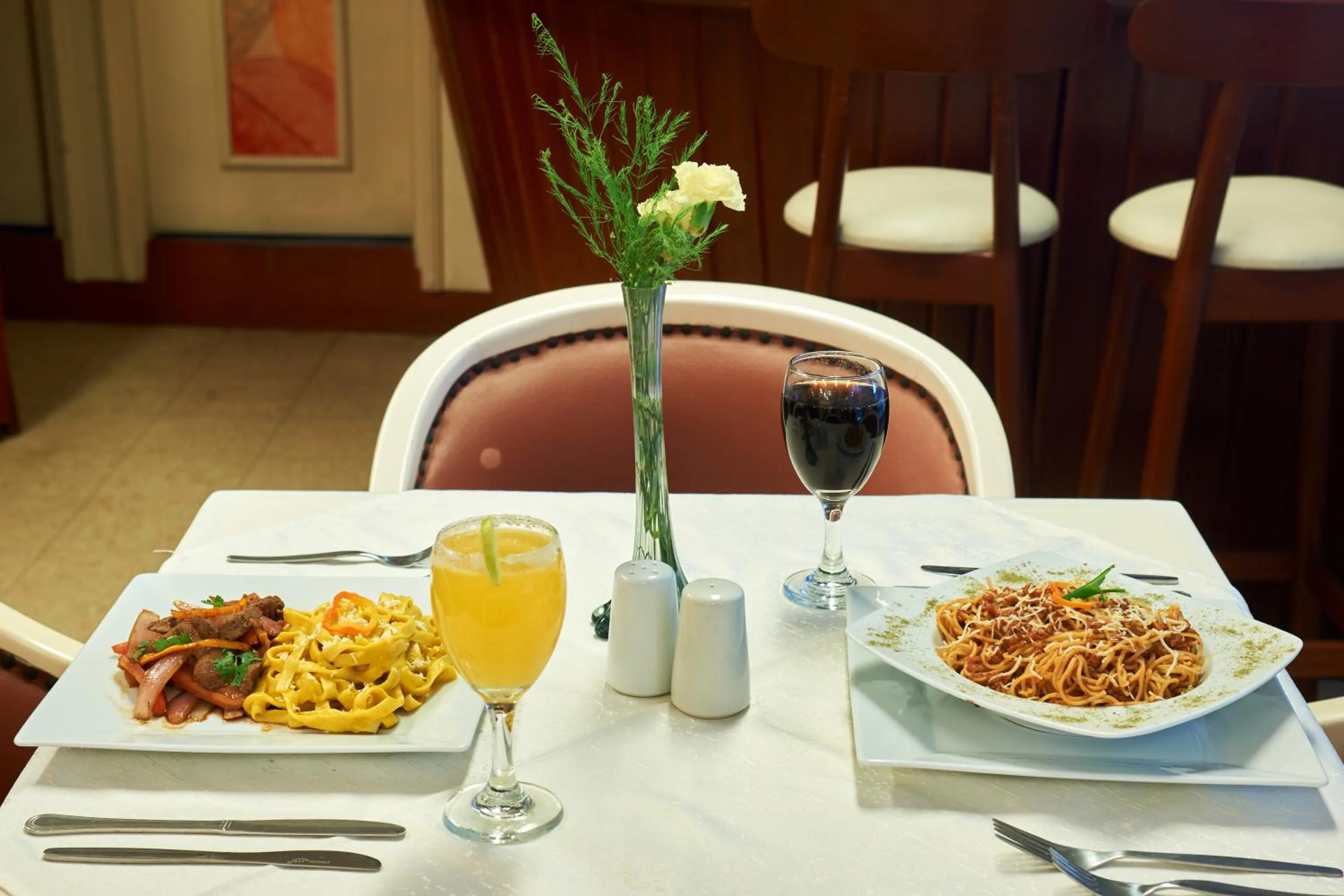 Food and drinks in Xima Central Tacna