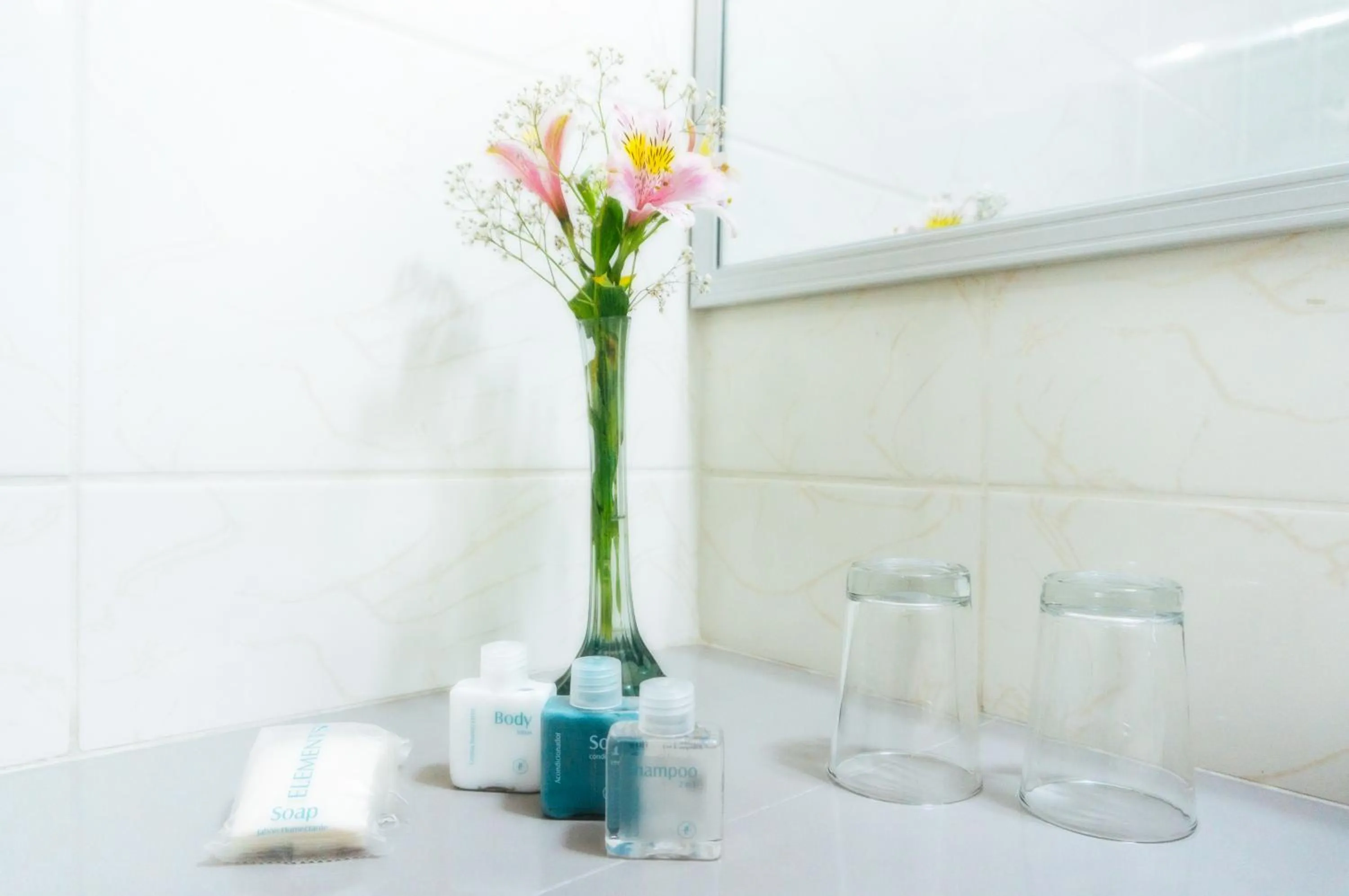 Shower in Xima Central Tacna