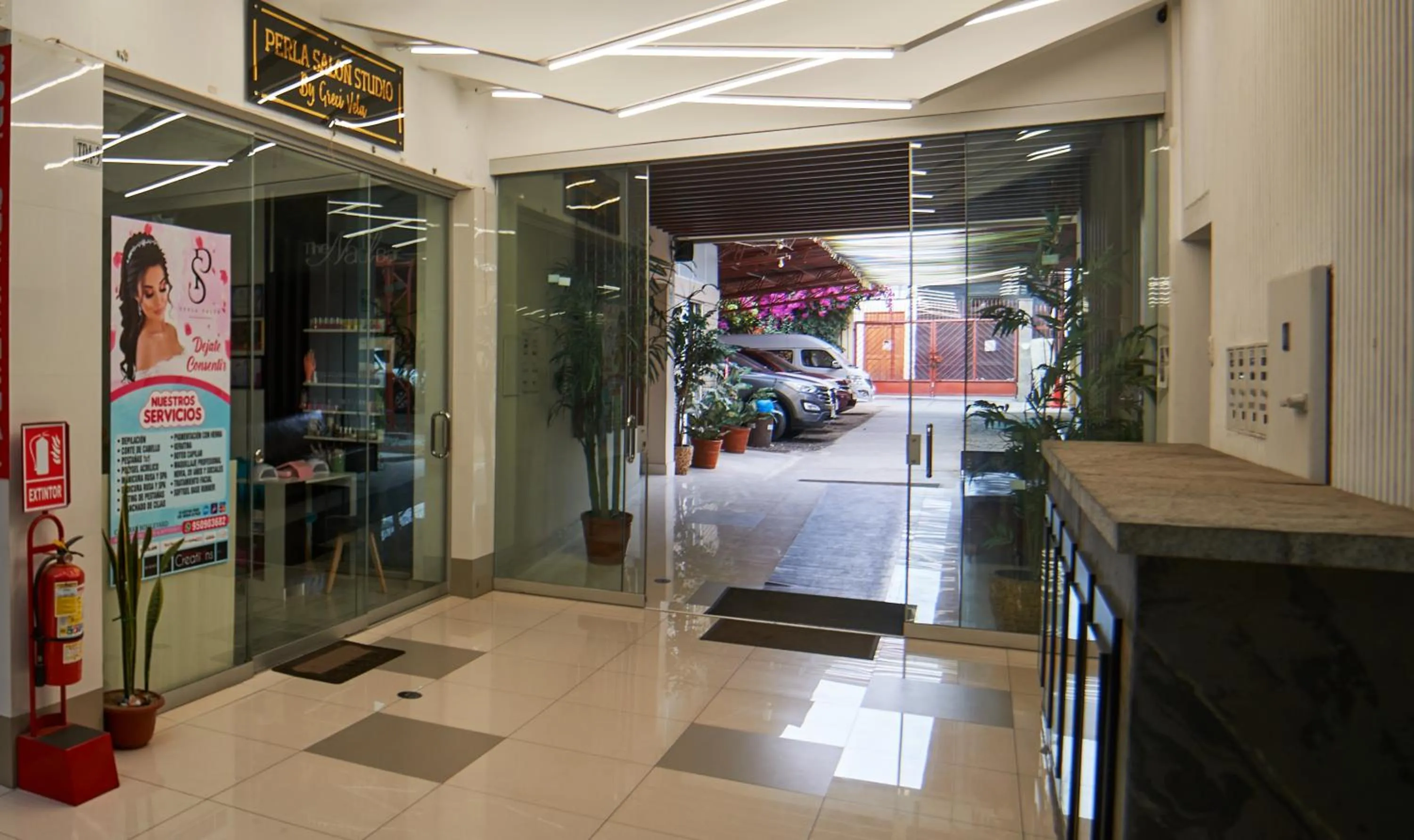 Facade/entrance in Xima Central Tacna