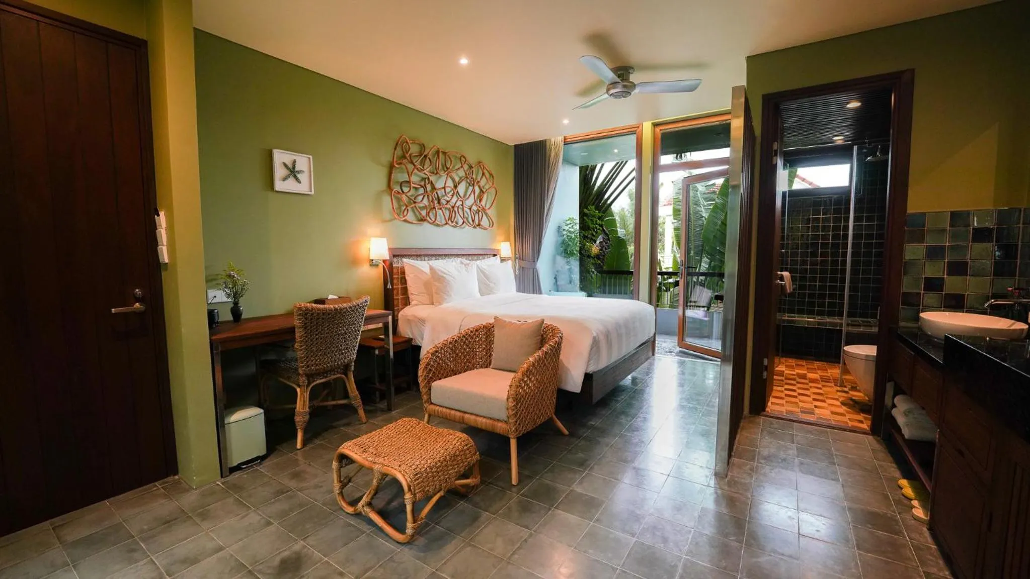 Photo of the whole room, Bed in CHiEM HoiAn - The Beachside Boutique Hotel & Villa