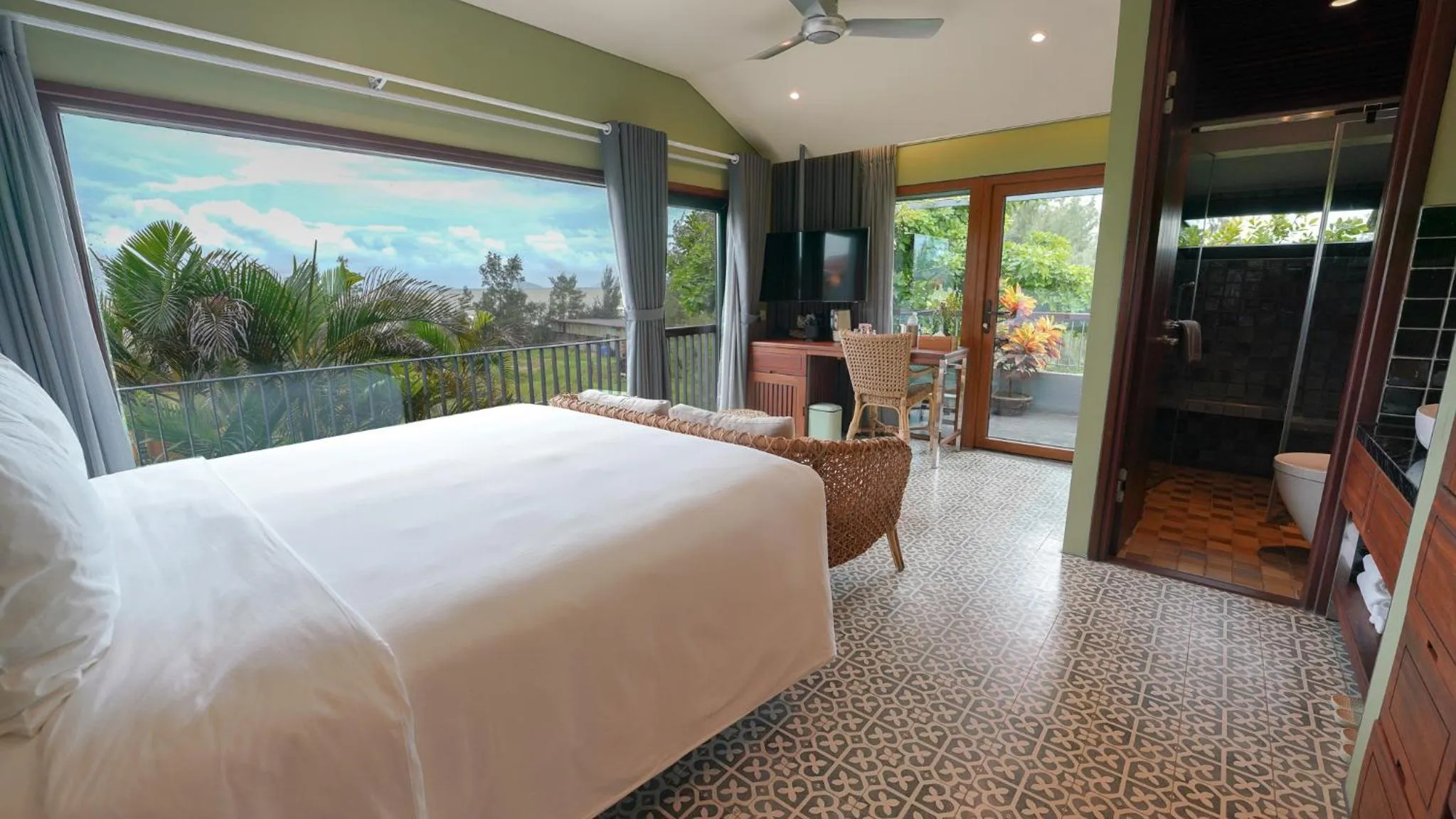 Photo of the whole room, Bed in CHiEM HoiAn - The Beachside Boutique Hotel & Villa
