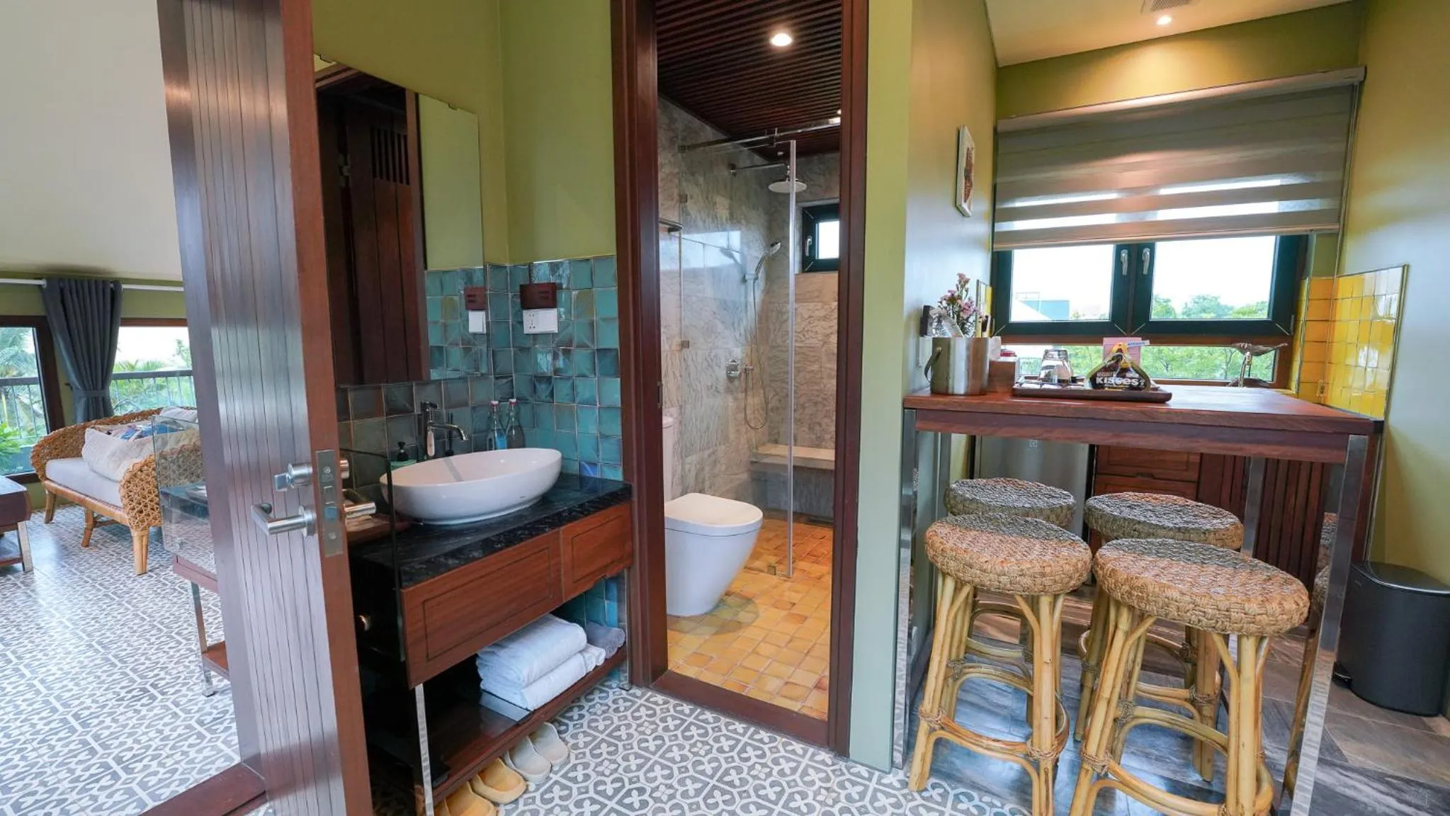 Bathroom in CHiEM HoiAn - The Beachside Boutique Hotel & Villa