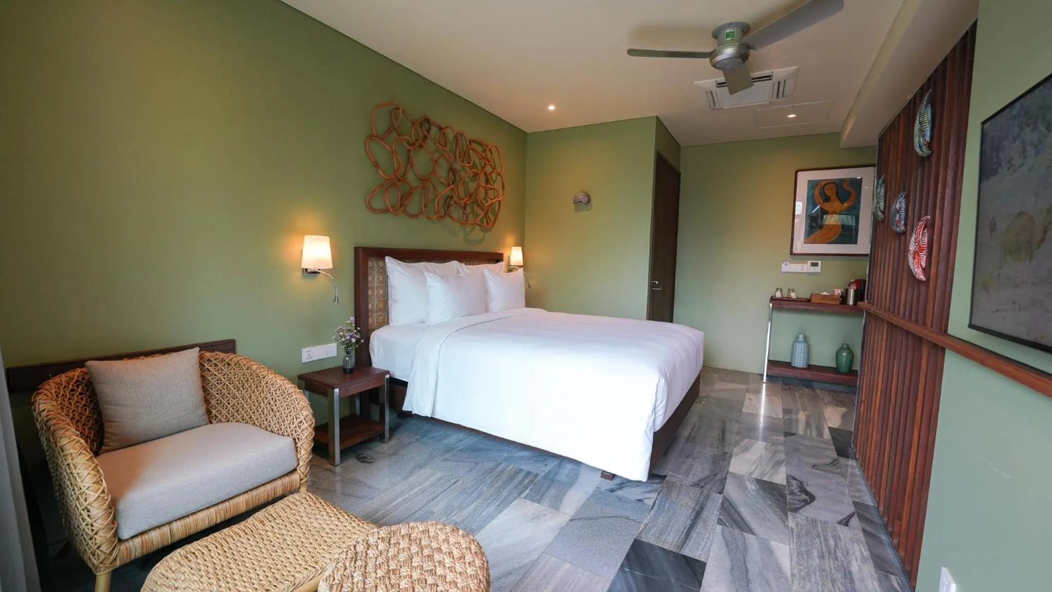 Bed in CHiEM HoiAn - The Beachside Boutique Hotel & Villa