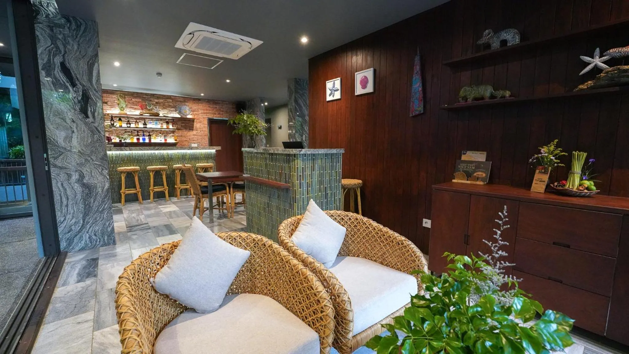Lobby or reception in CHiEM HoiAn - The Beachside Boutique Hotel & Villa
