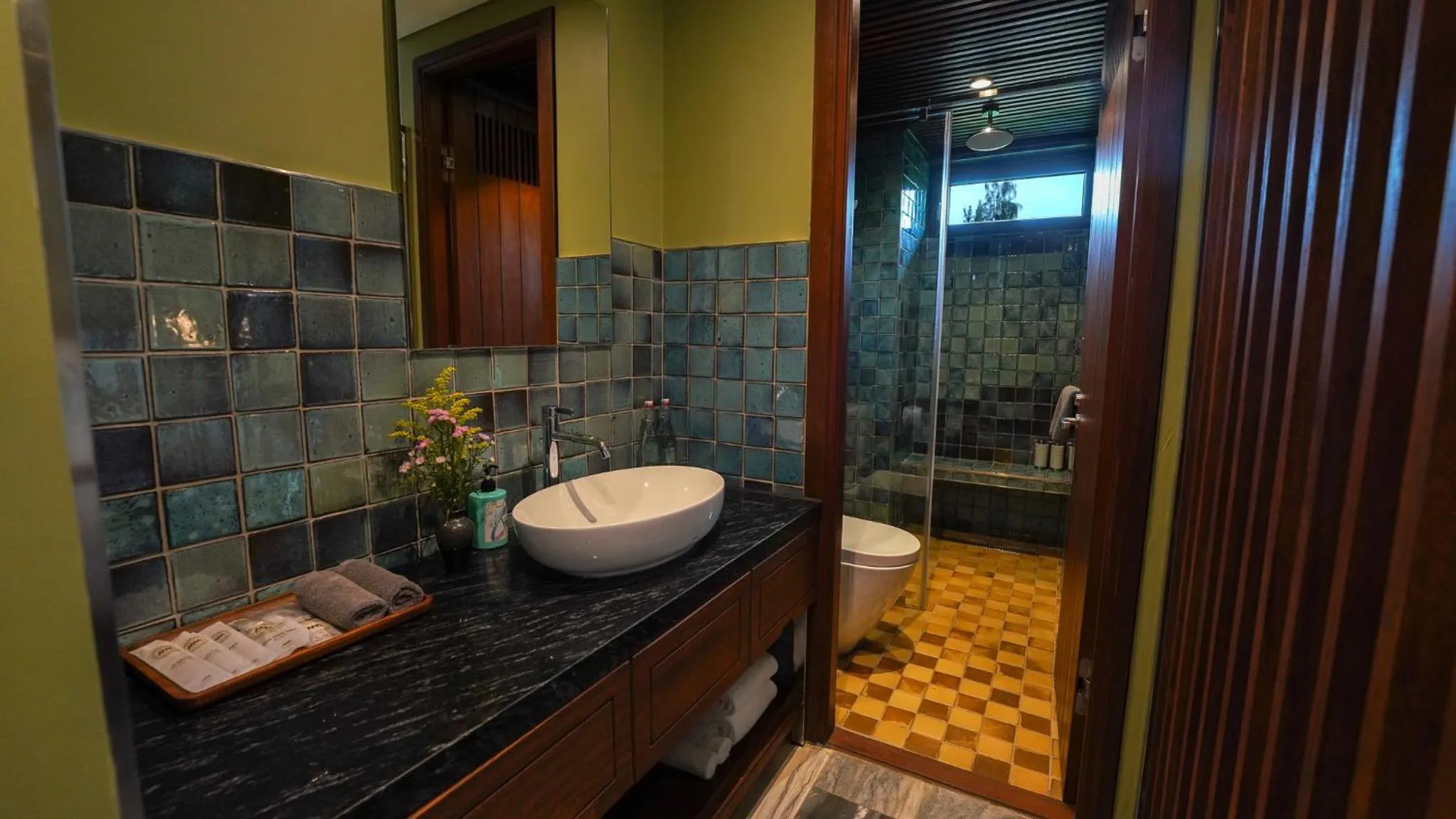 Shower in CHiEM HoiAn - The Beachside Boutique Hotel & Villa