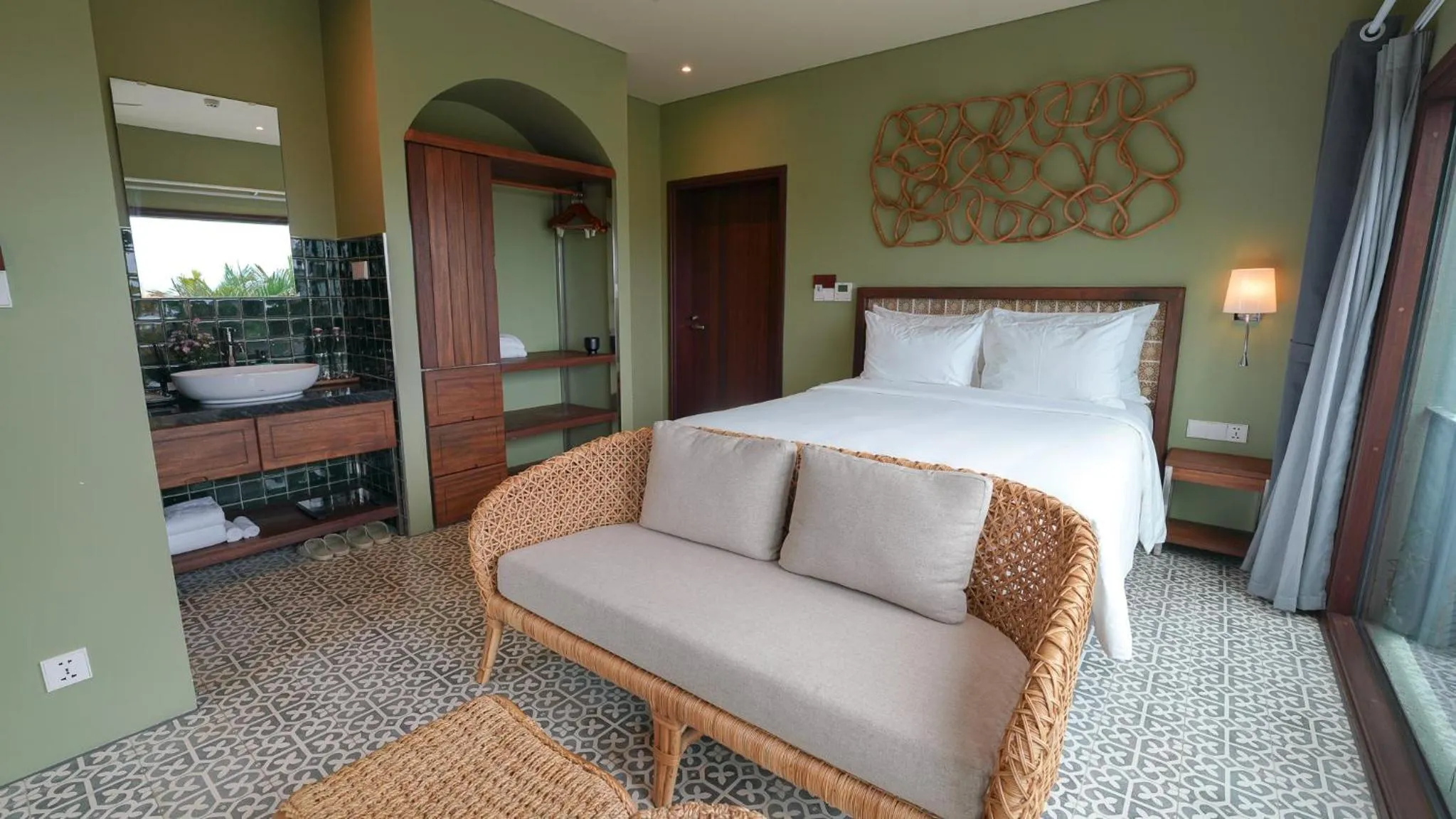 Photo of the whole room, Bed in CHiEM HoiAn - The Beachside Boutique Hotel & Villa