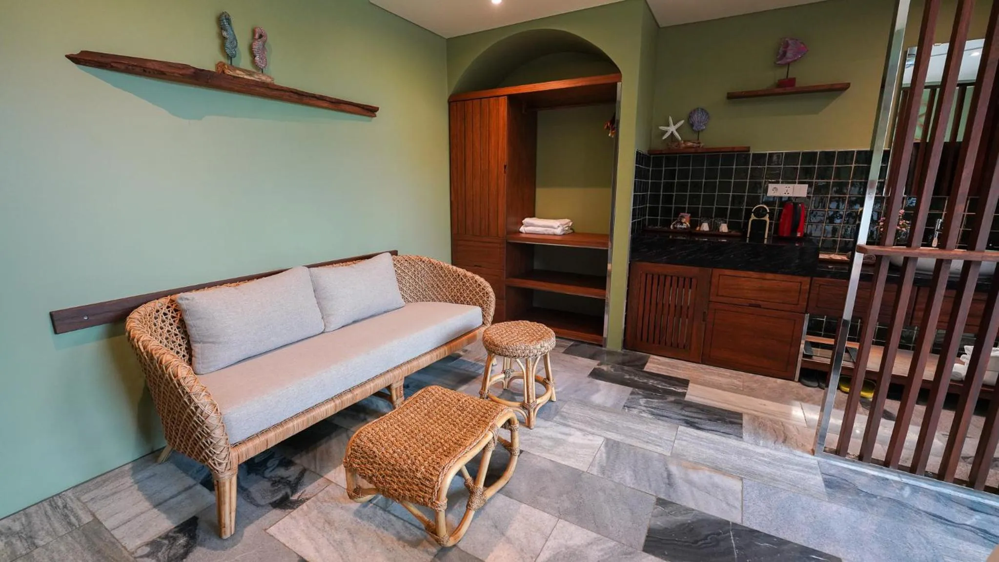 Kitchen or kitchenette in CHiEM HoiAn - The Beachside Boutique Hotel & Villa