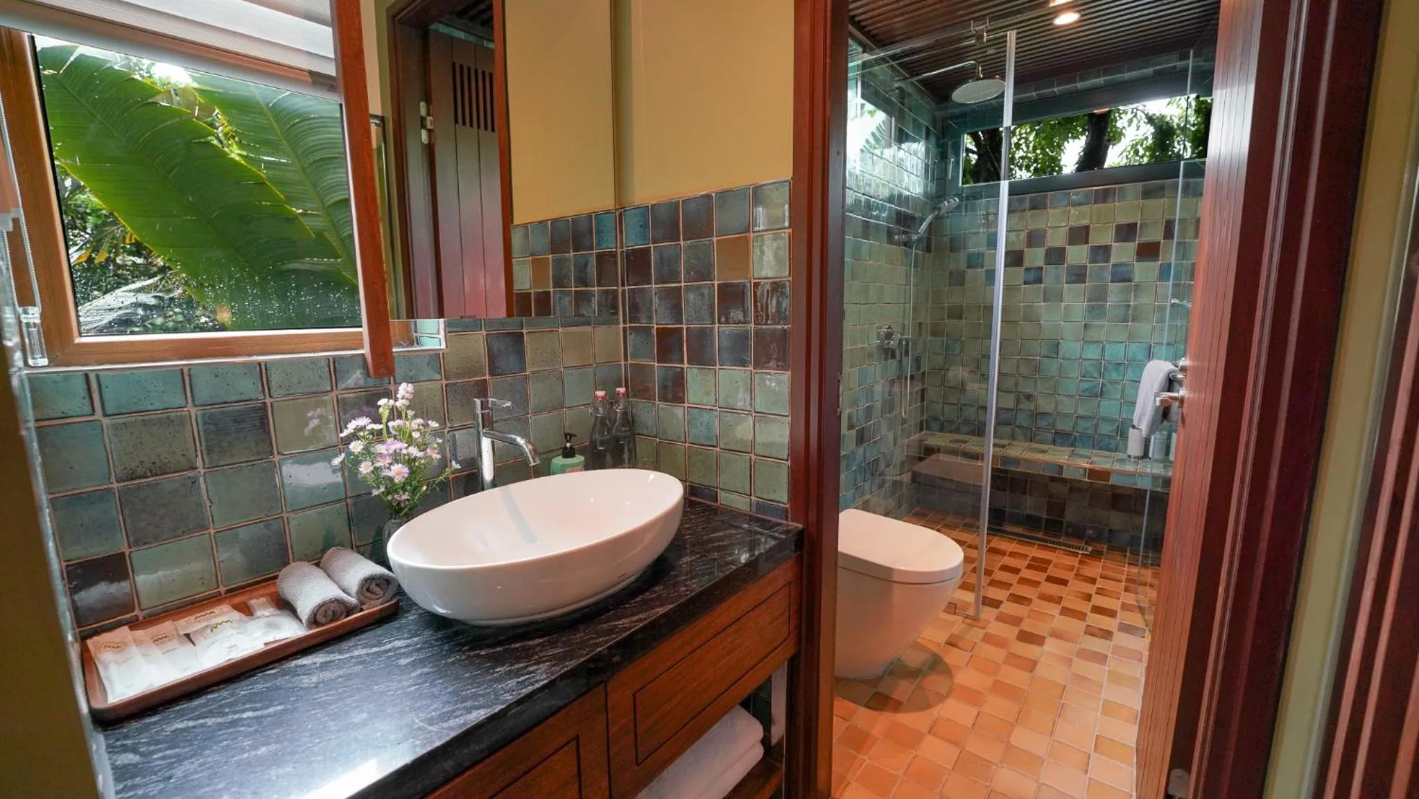 Toilet in CHiEM HoiAn - The Beachside Boutique Hotel & Villa
