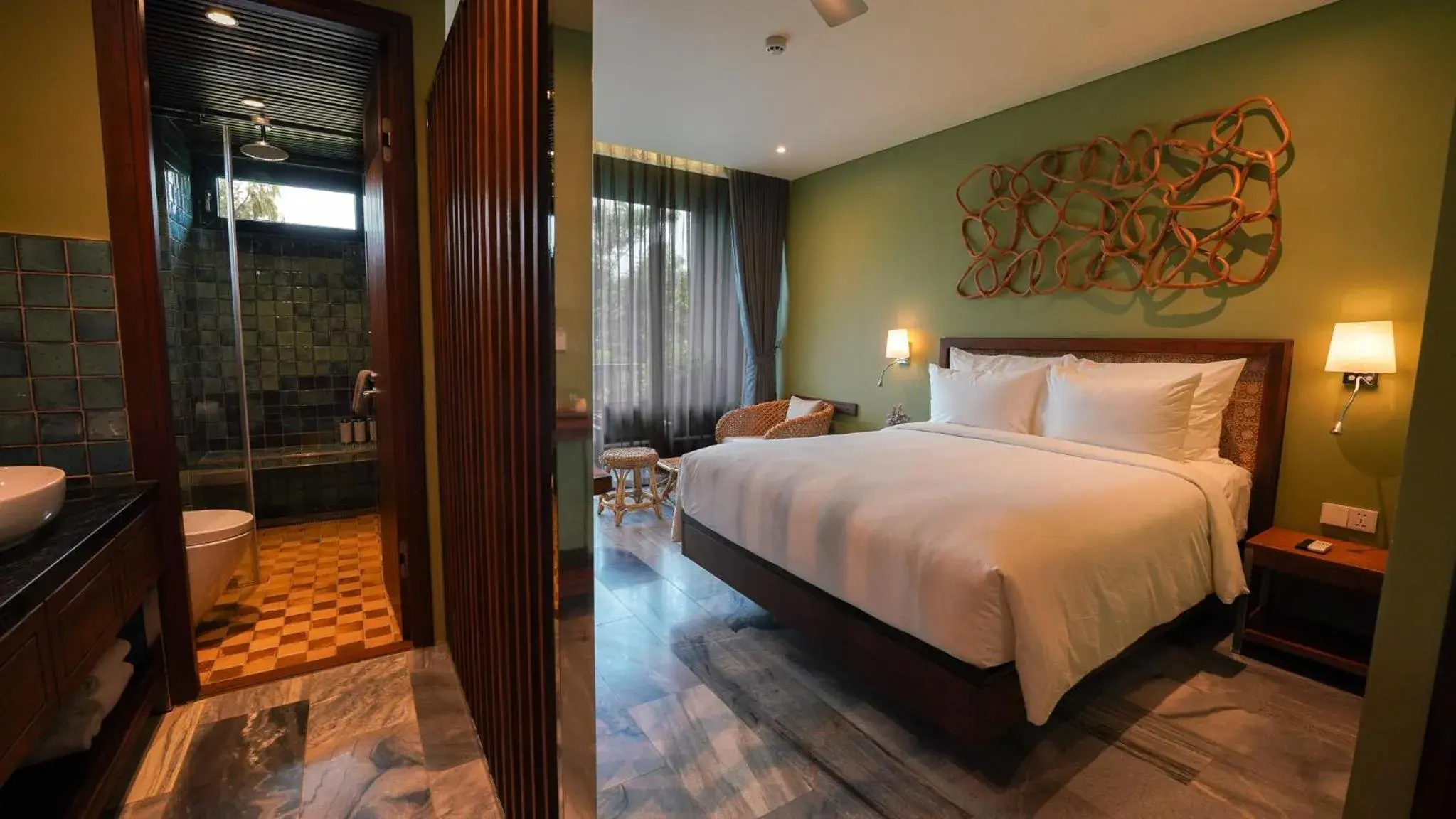 Double Room with Pool View in CHiEM HoiAn - The Beachside Boutique Hotel & Villa Double Room with Pool View in CHiEM HoiAn - The Beachside Boutique Hotel & Villa