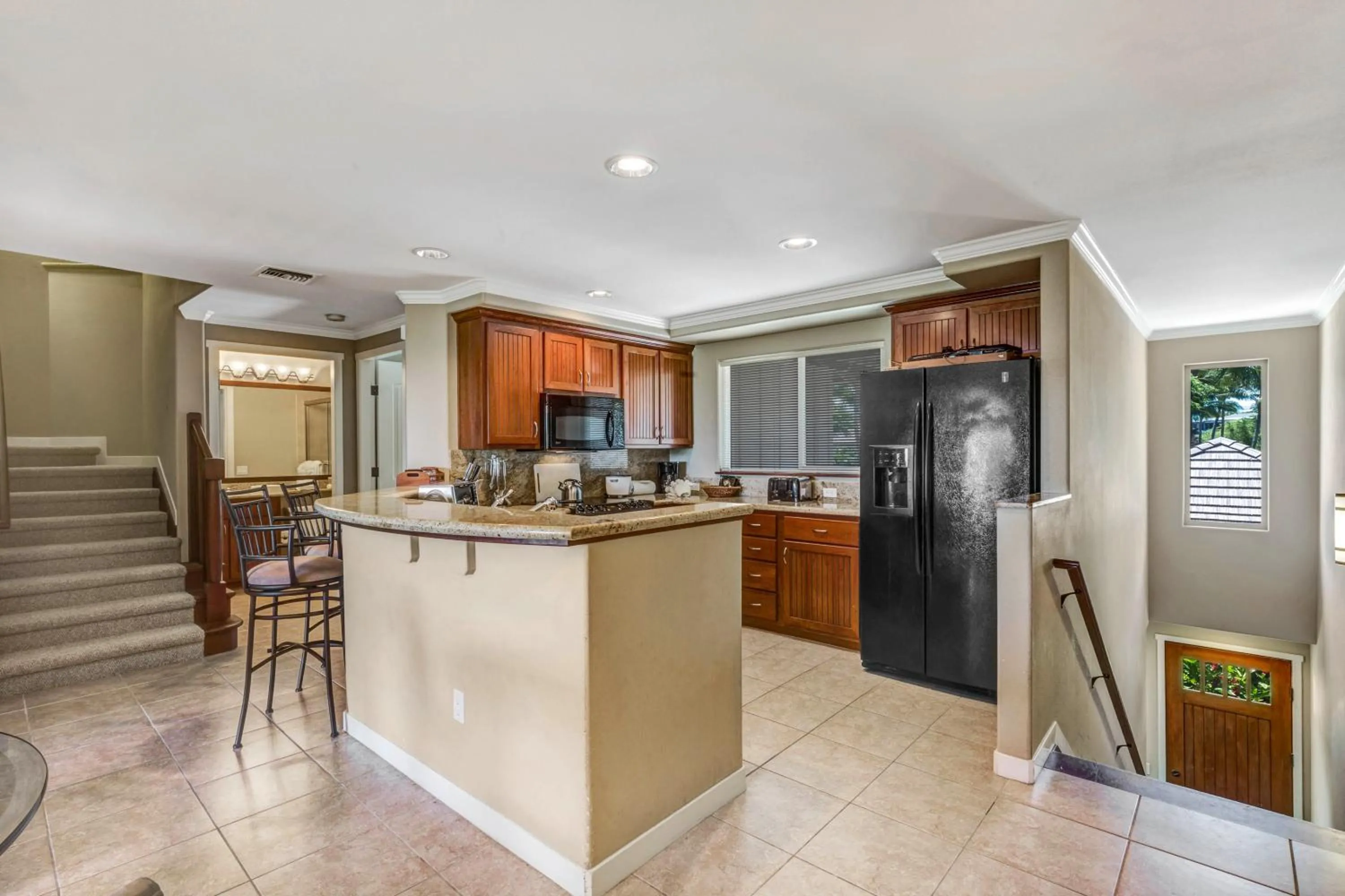 Kitchen or kitchenette in Palm Villas 2 Bed/2 Bath Loft #F22