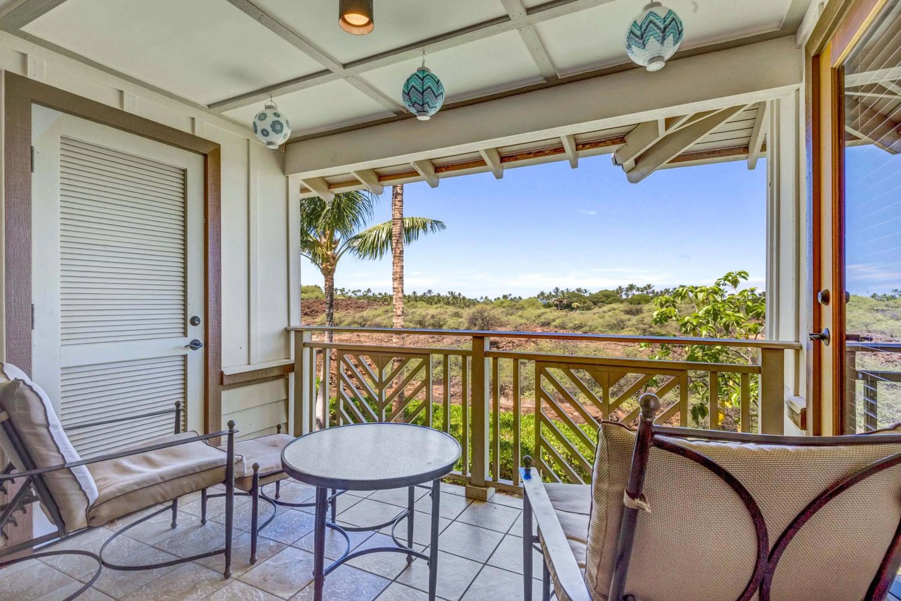 Patio in Palm Villas 2 Bed/2 Bath Loft #F22