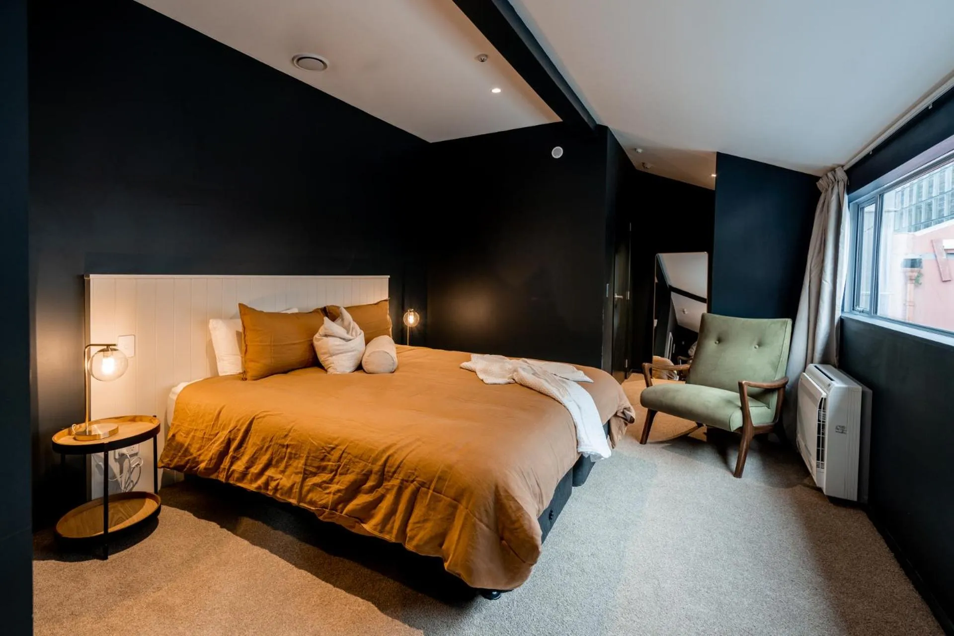 Bed in The Cobbler Hotel