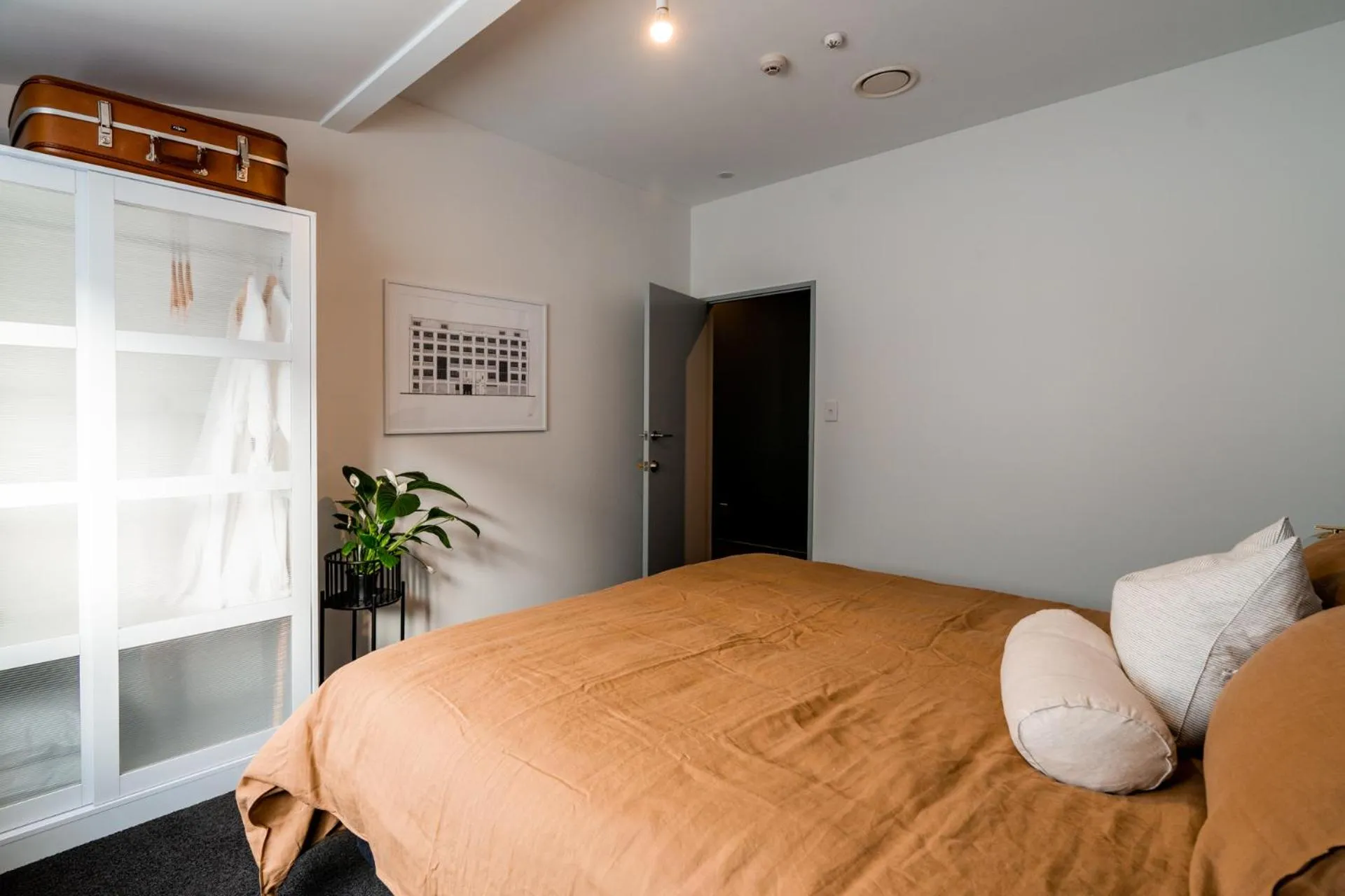 Bed in The Cobbler Hotel