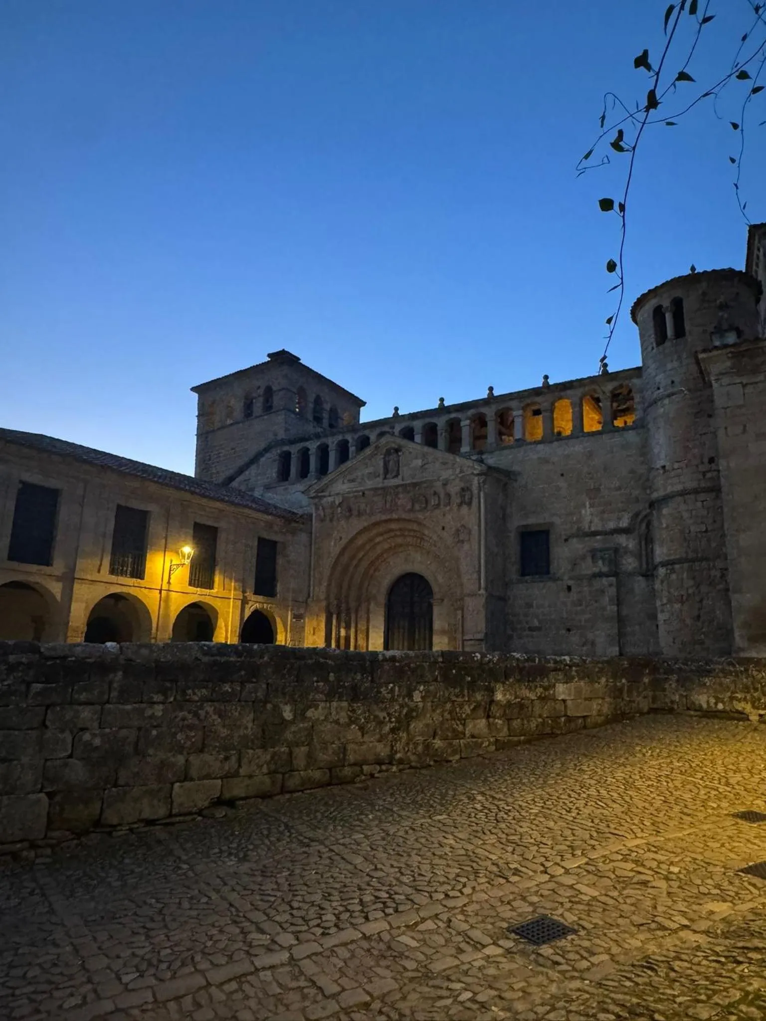 Landmark view in Hotel Santillana