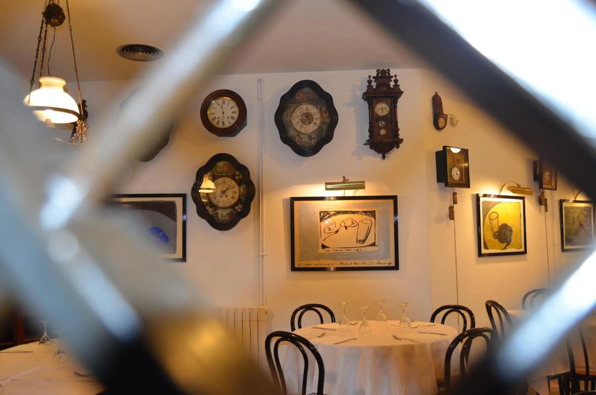 Decorative detail in Hotel Santillana