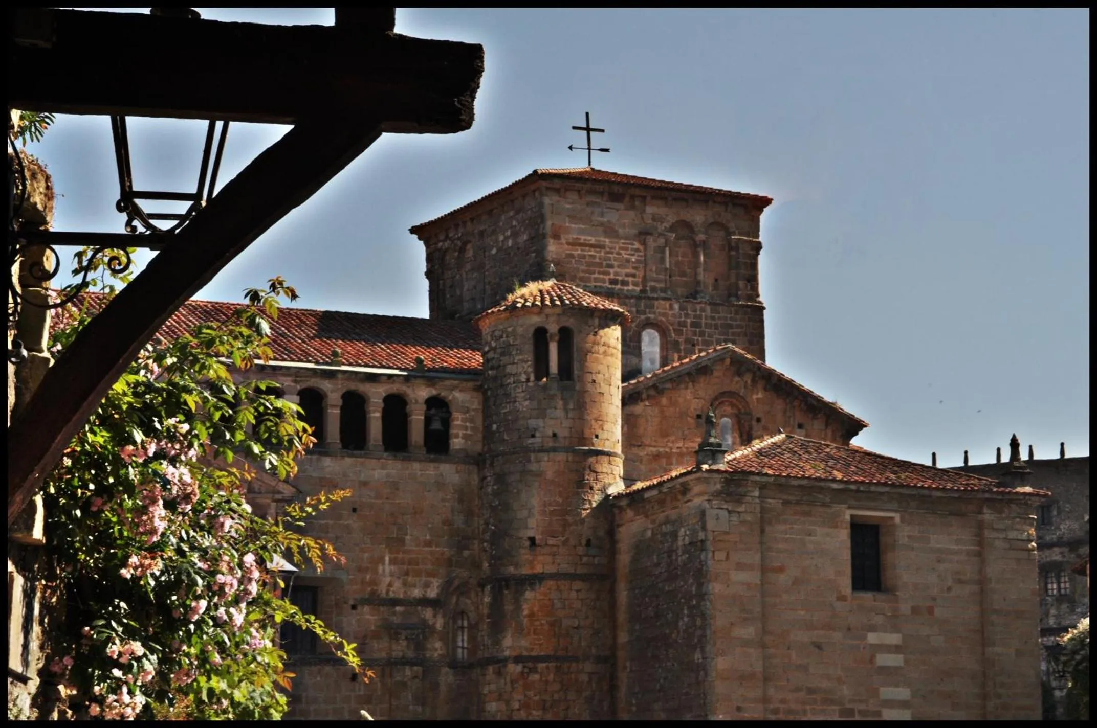 Landmark view in Hotel Santillana
