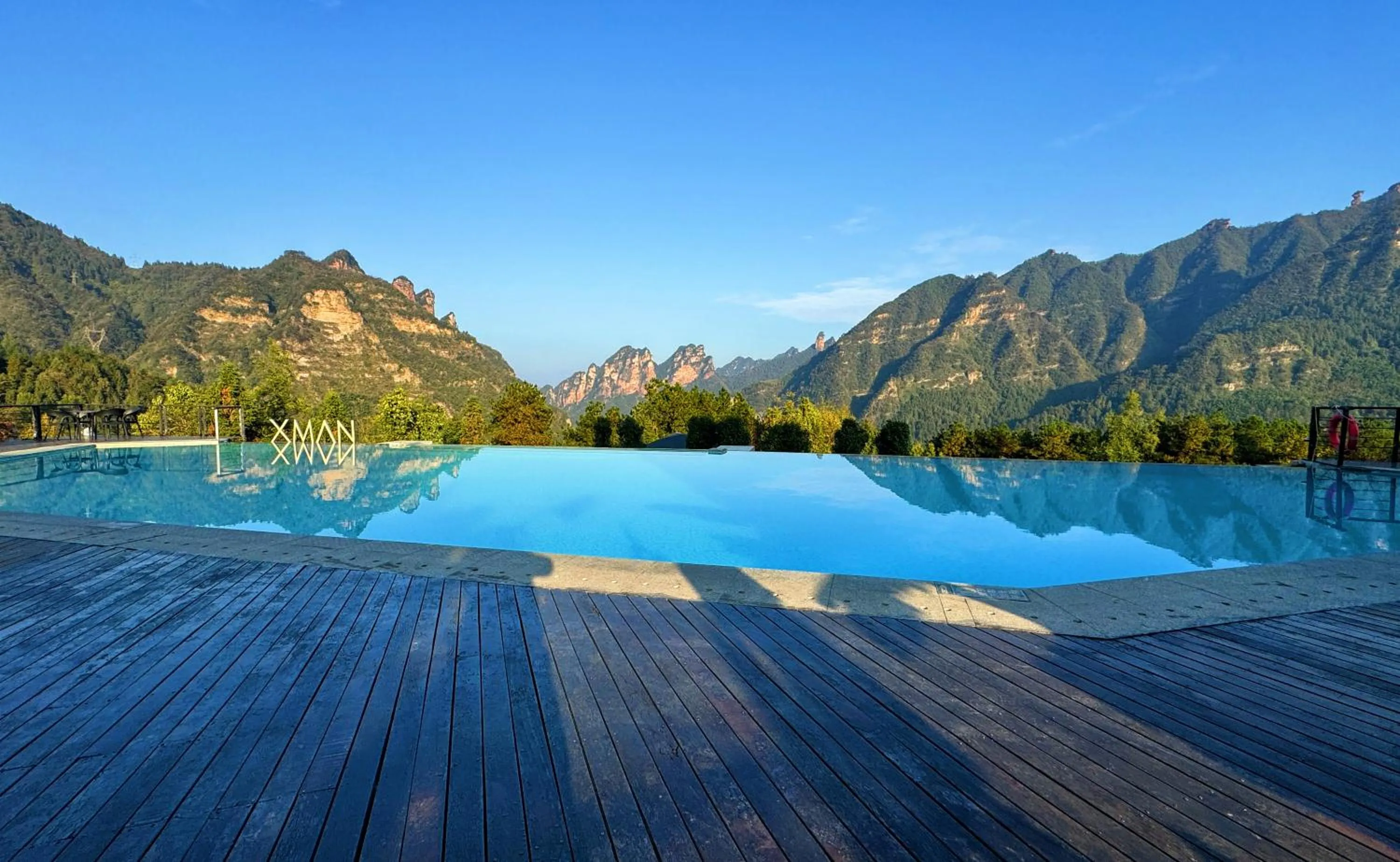 Pool view in XMAN Sunrise Peaks Resort