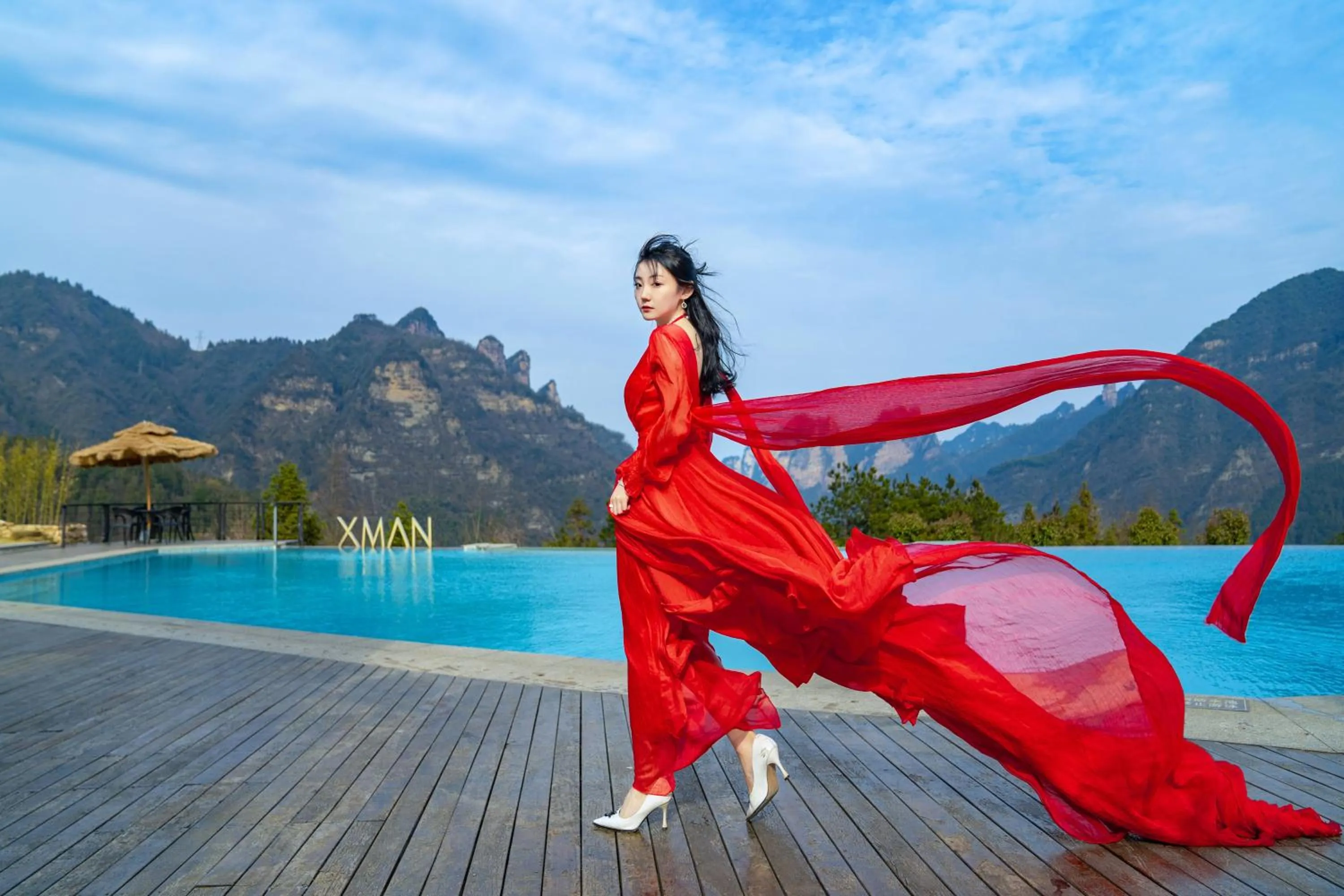 People in XMAN Sunrise Peaks Resort