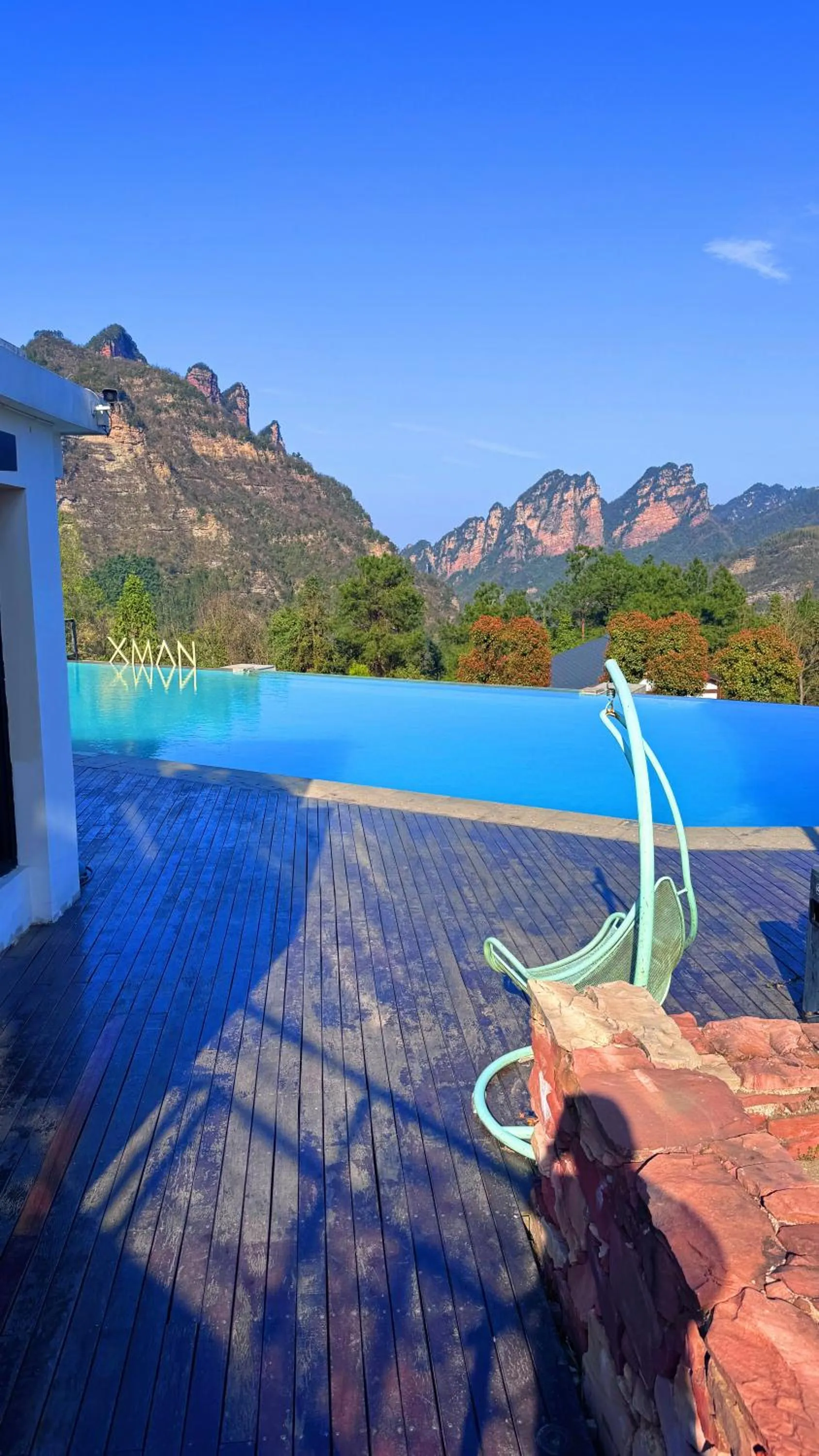 Swimming pool in XMAN Sunrise Peaks Resort