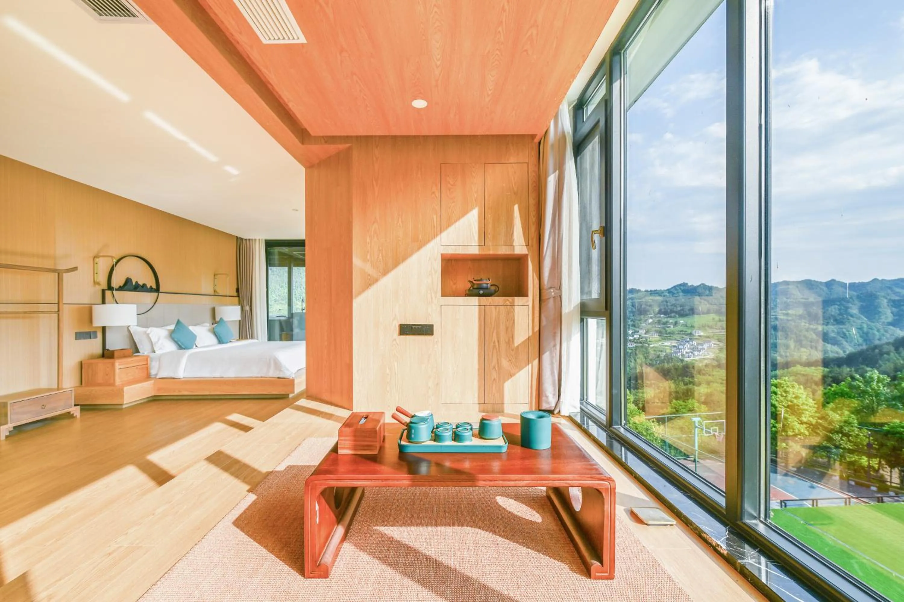 View (from property/room), Bed in XMAN Sunrise Peaks Resort