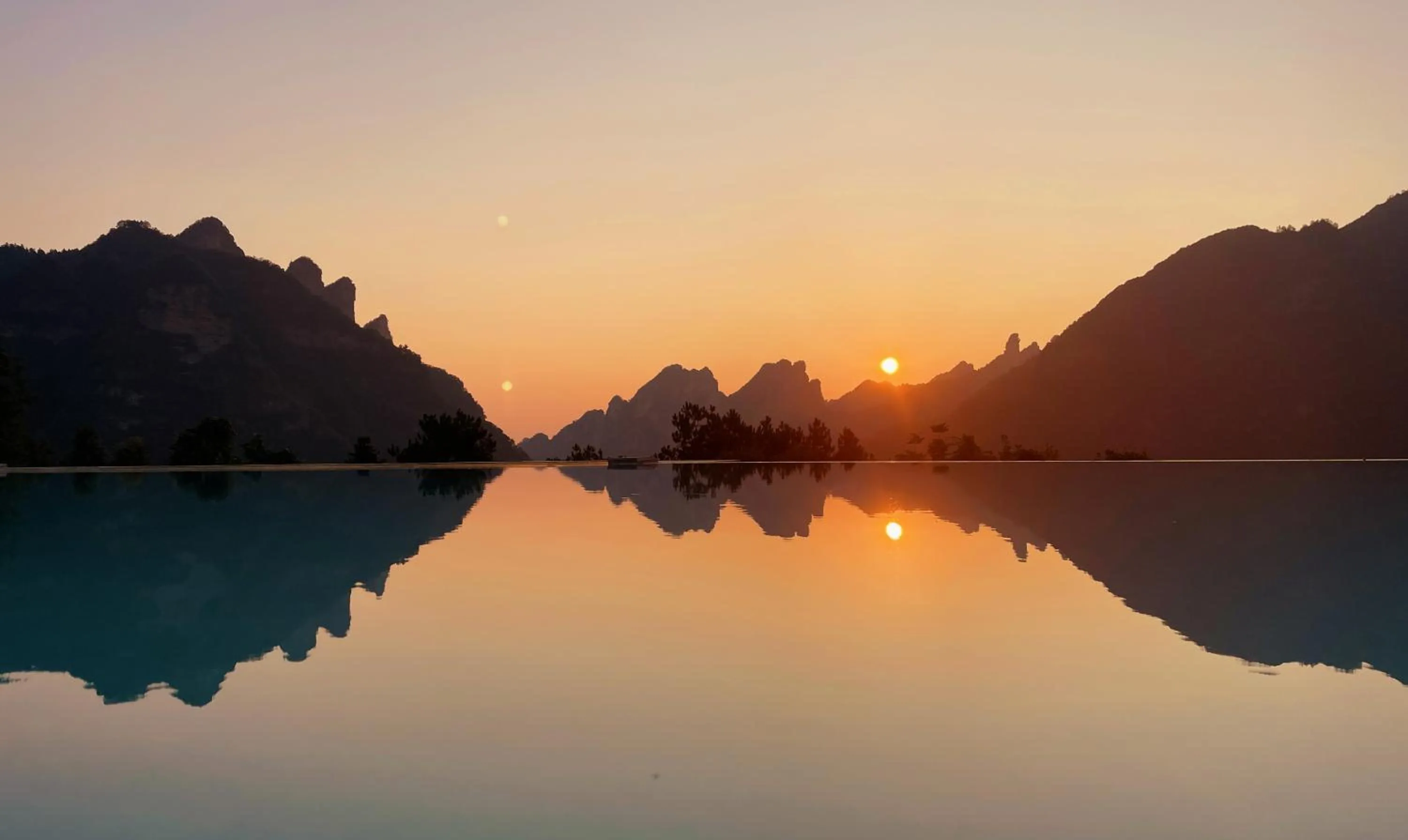 Swimming pool in XMAN Sunrise Peaks Resort
